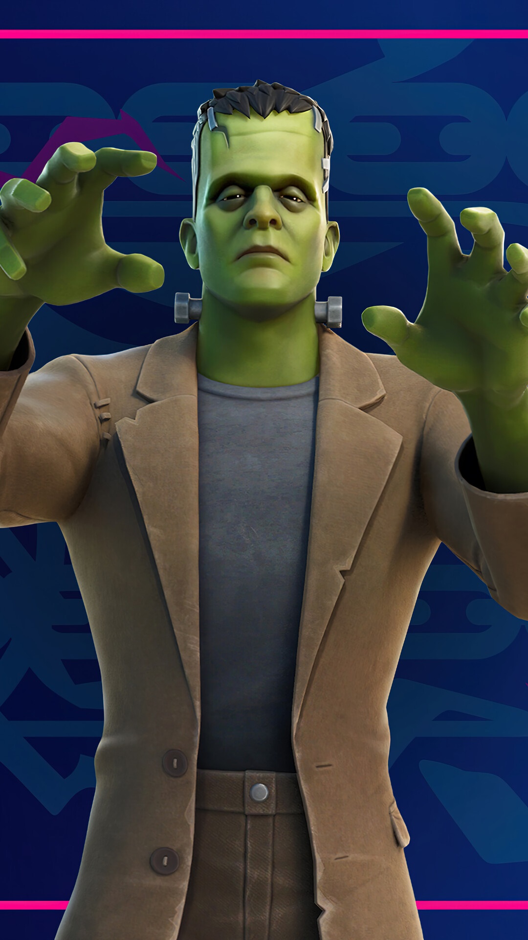 Frankenstein's Monster from Fortnite HD Phone Wallpaper
