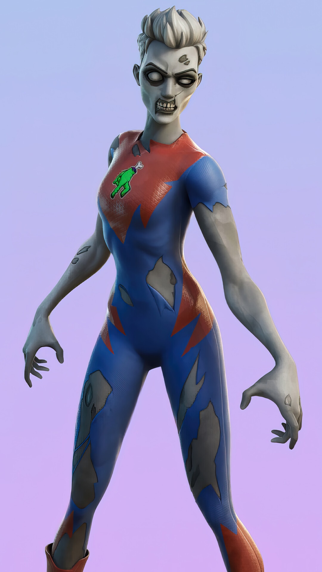 Zombie soccer player from Fortnite HD Phone Wallpaper