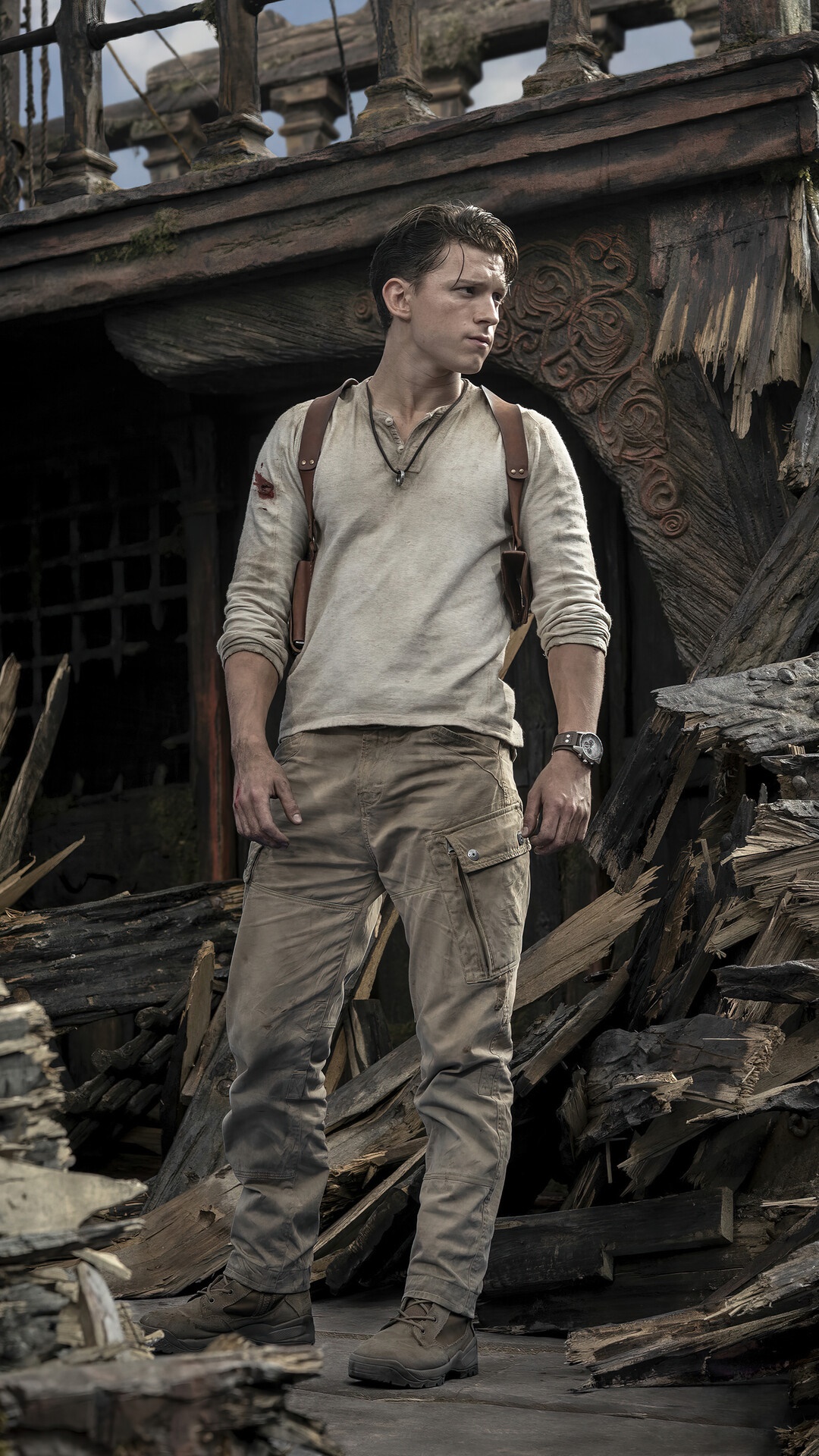 Nathan Drake from Uncharted HD Phone Wallpaper