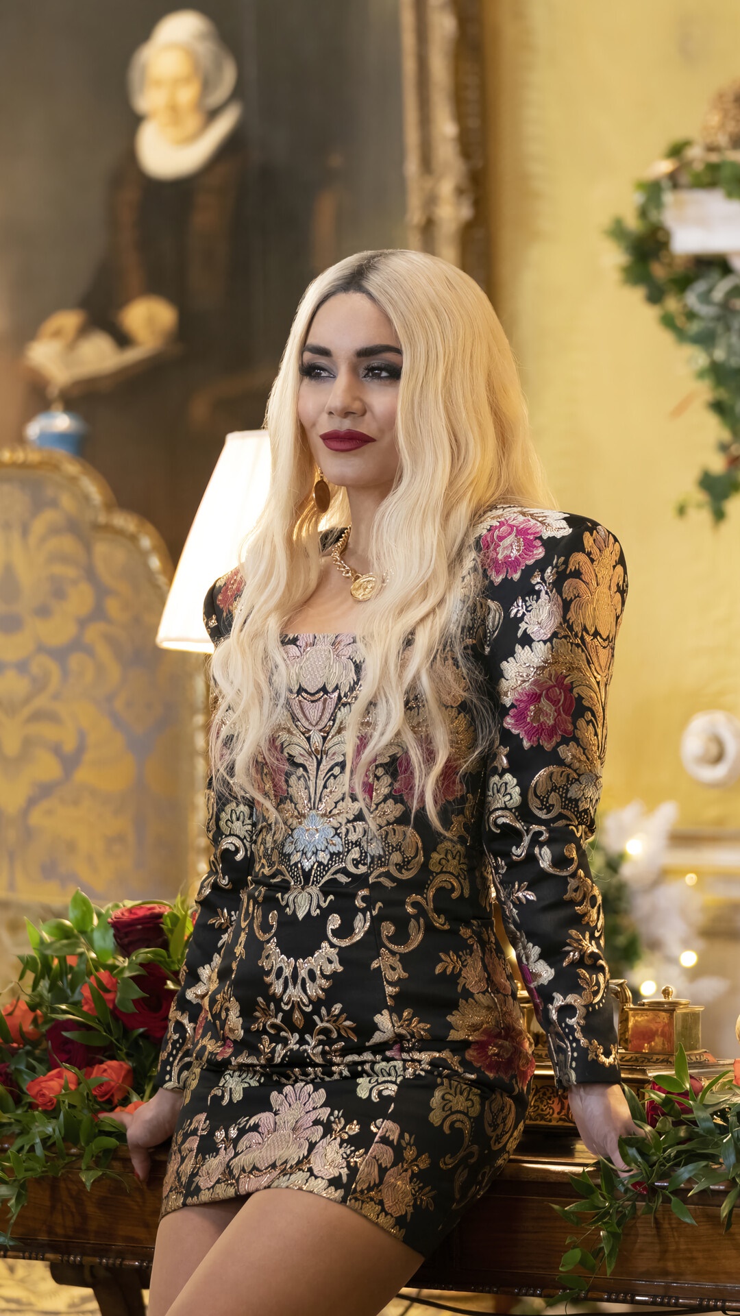 Vanessa Hudgens from The Princess Switch 3 HD Phone Wallpaper