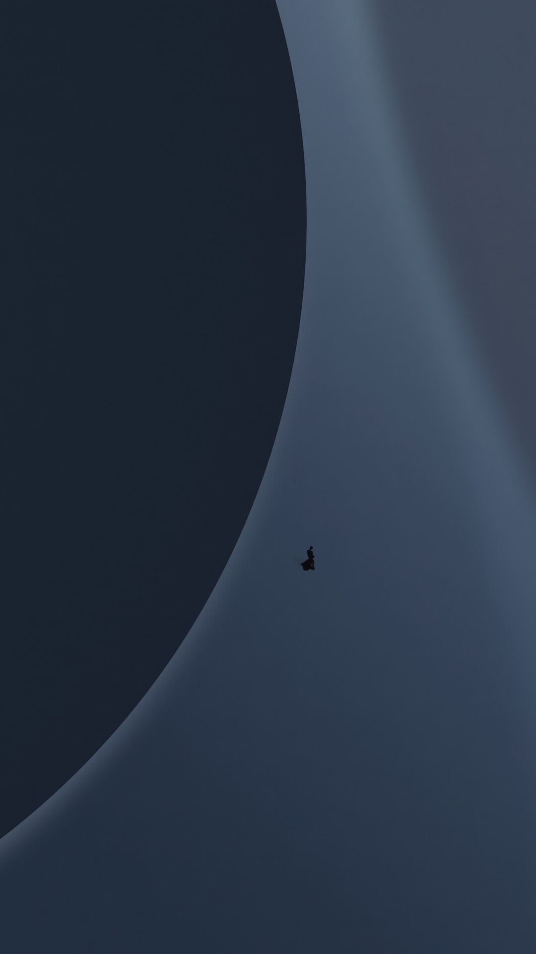 Person on a Dune HD Phone Wallpaper