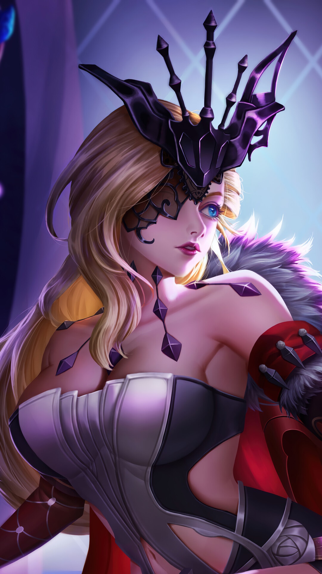 Signora from Genshin Impact HD Phone Wallpaper