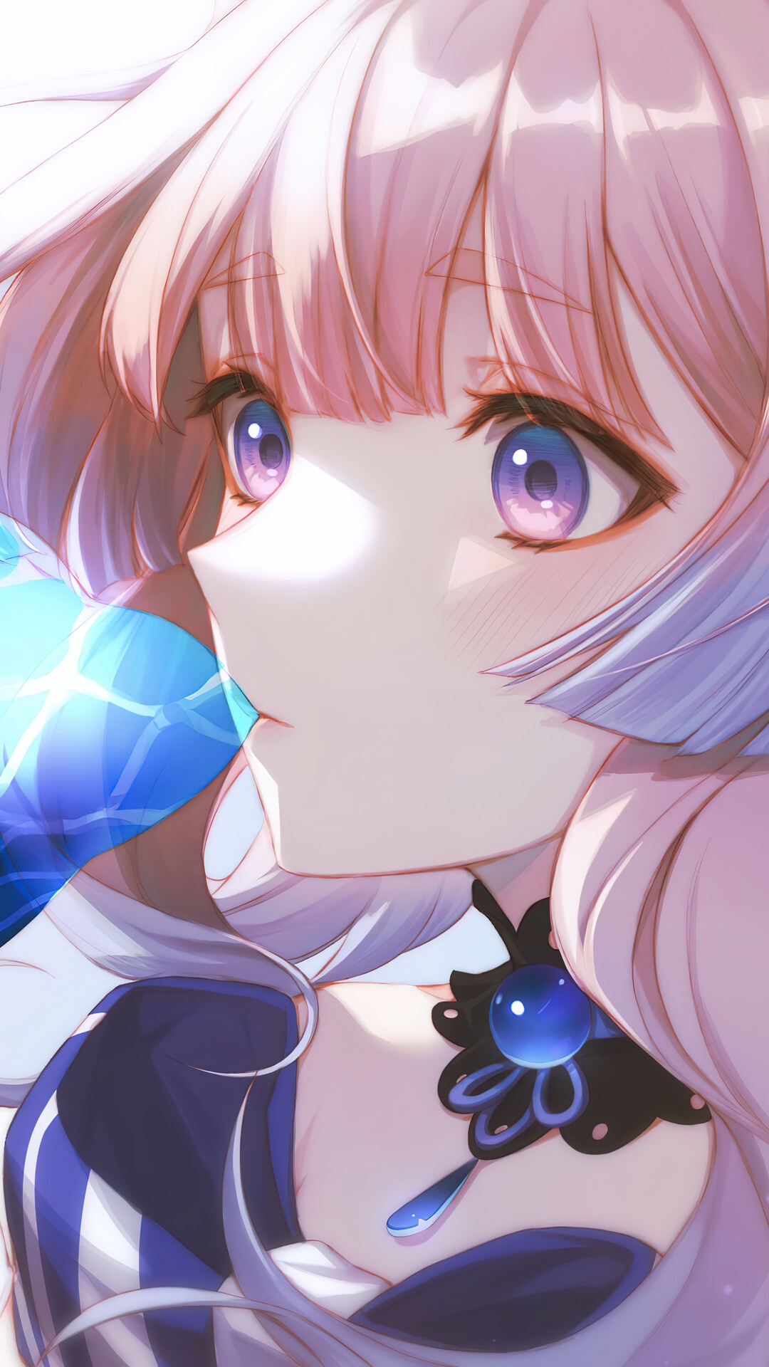 Sangonomiya Kokomi from Genshin Impact HD Phone Wallpaper