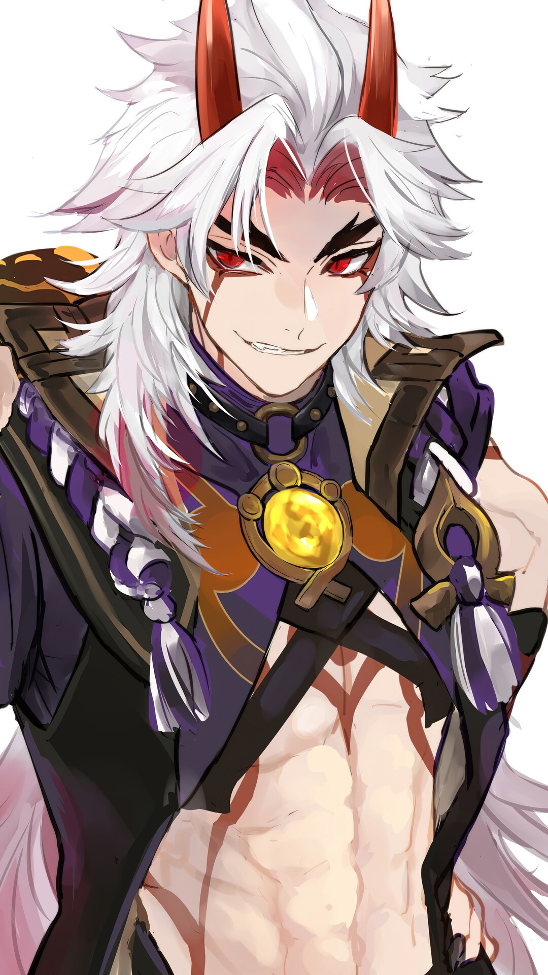 Arataki Itto from Genshin Impact HD Phone Wallpaper