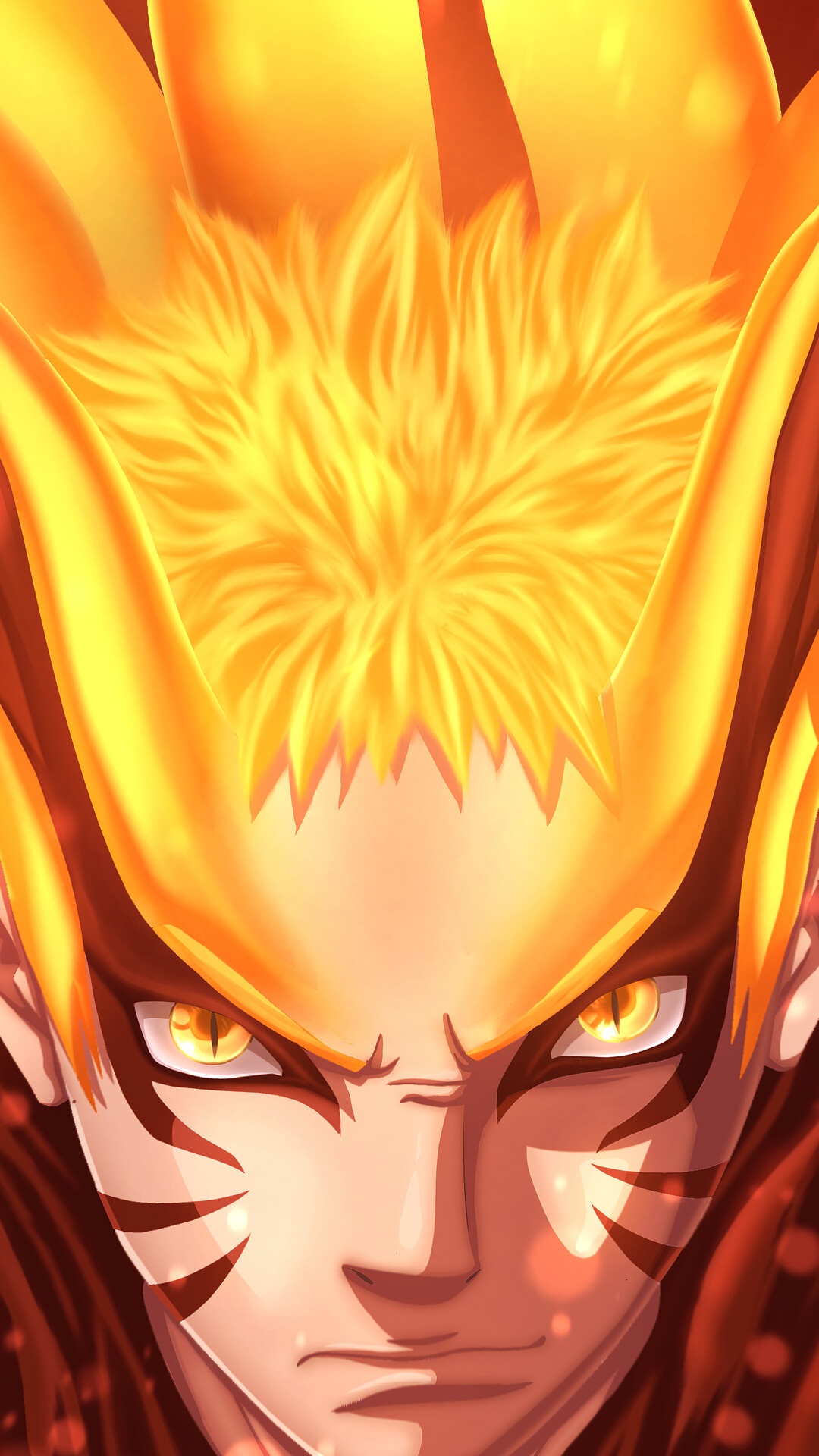 Naruto Uzumaki in Baryon Mode HD Phone Wallpaper