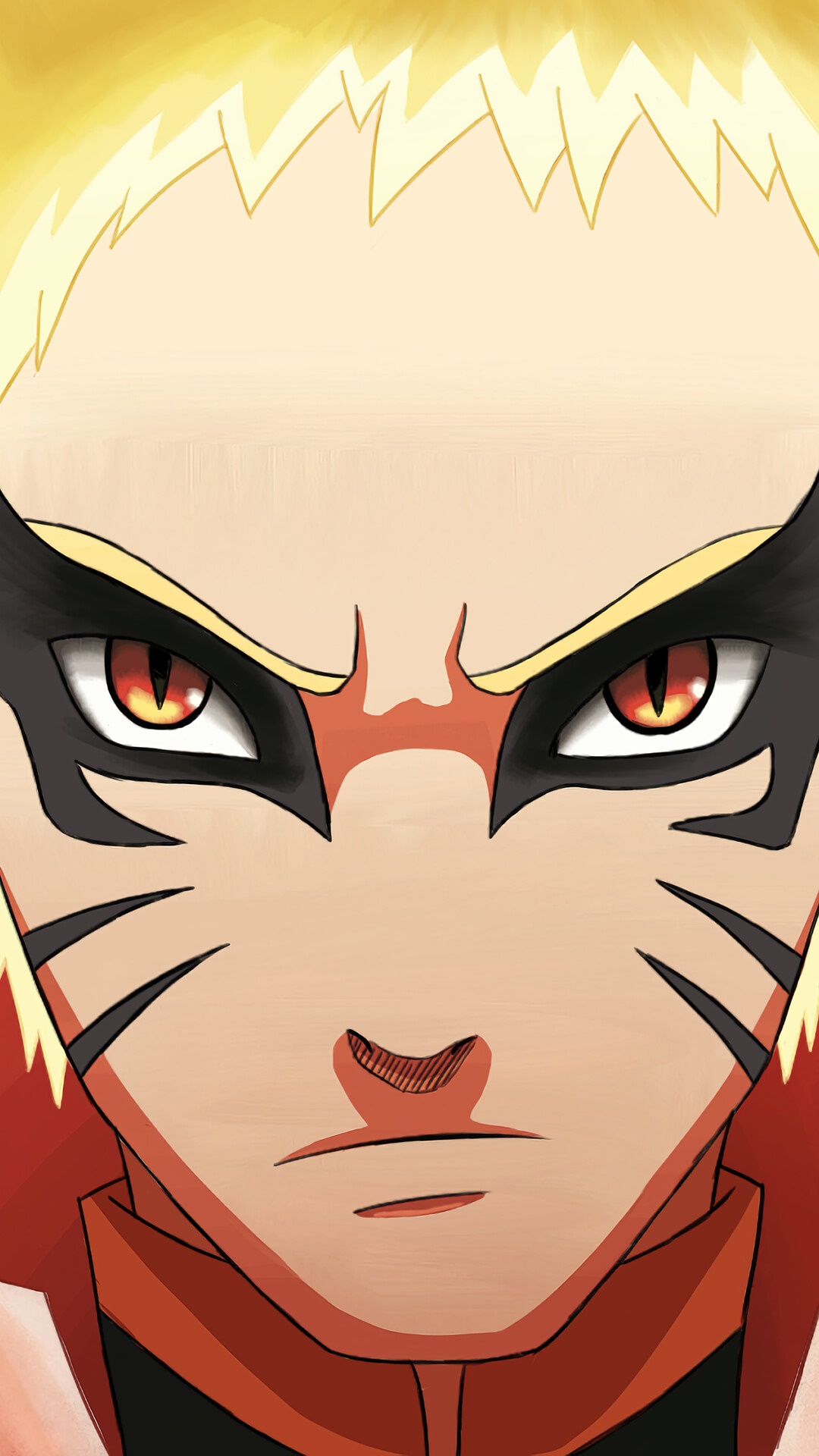 Naruto Uzumaki in Baryon Mode HD Phone Wallpaper