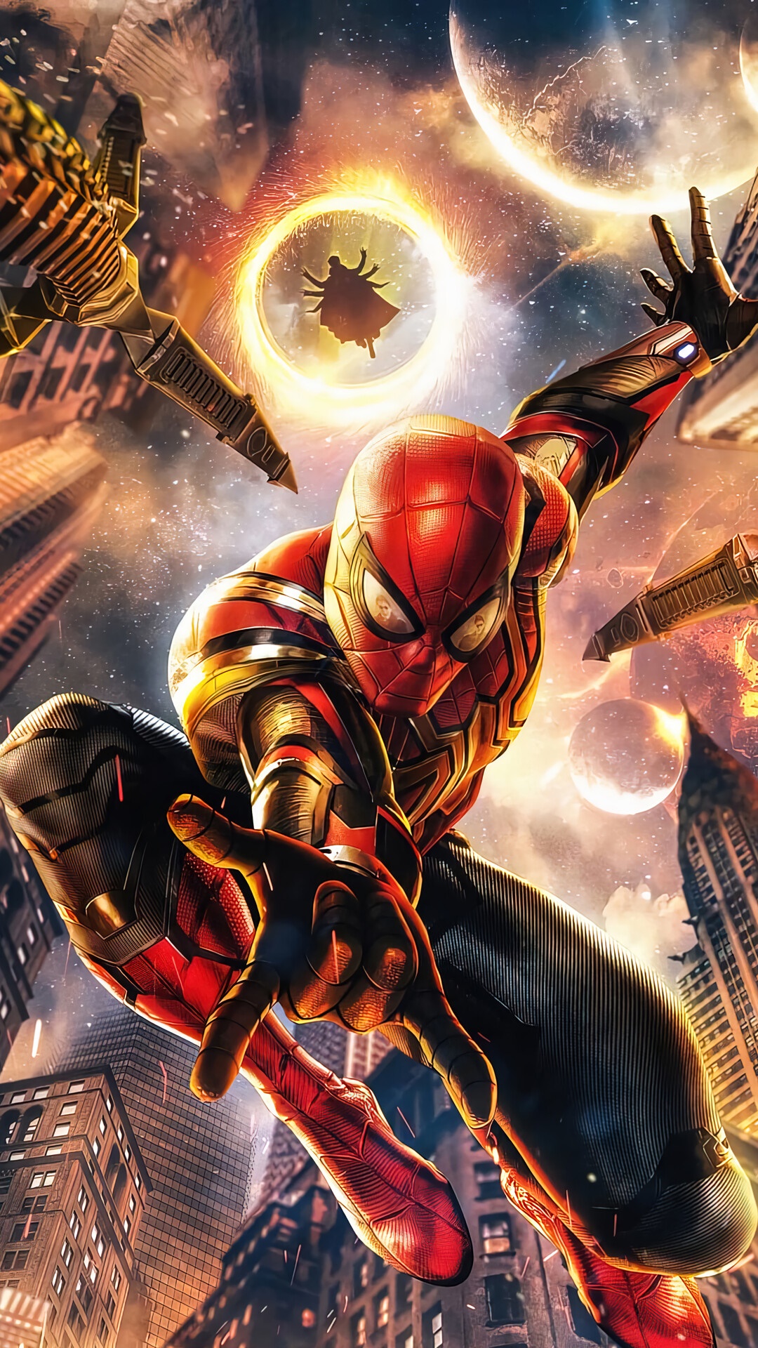 Spider-Man from Spider-Man No Way Home HD Phone Wallpaper