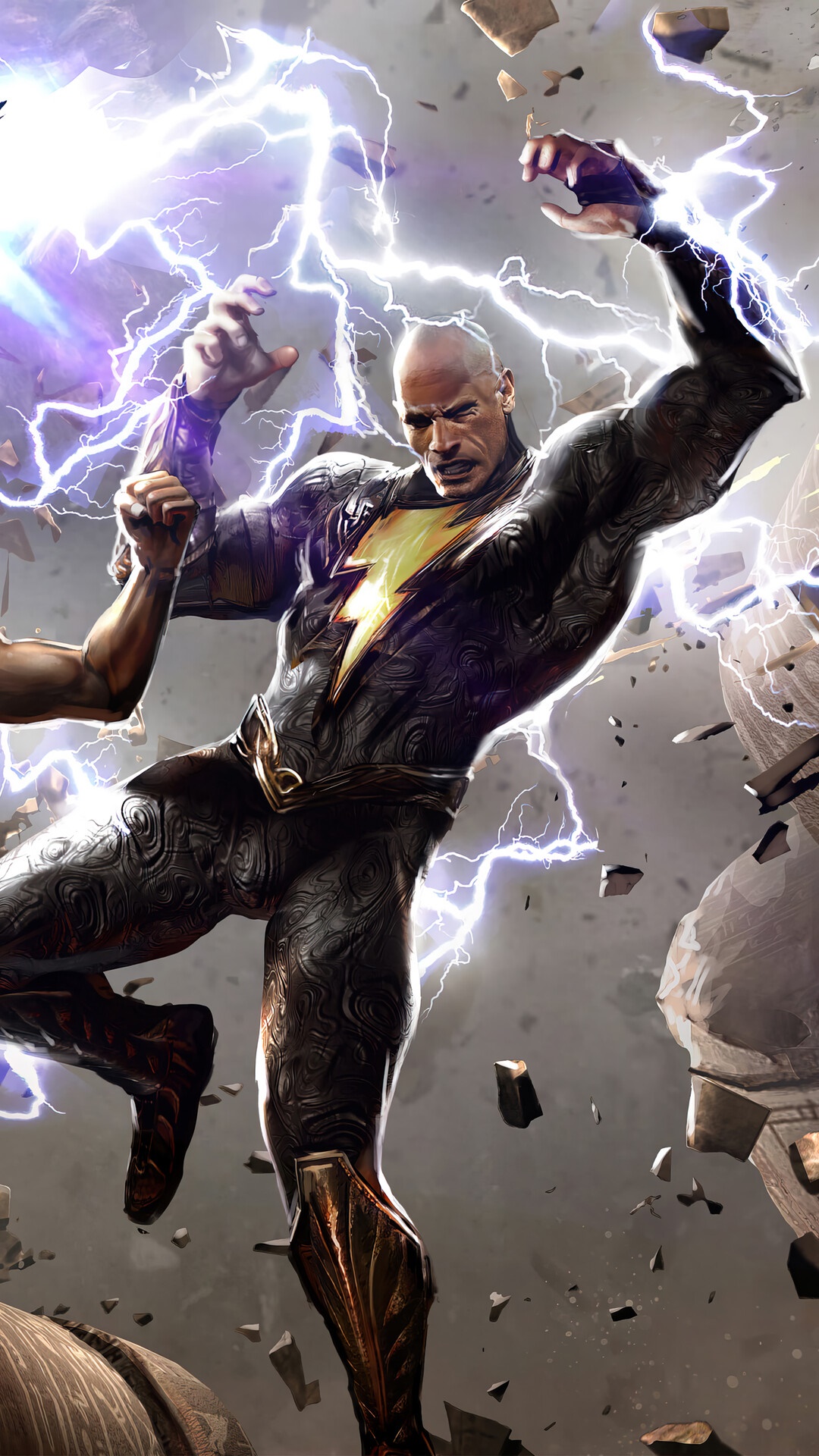 Black Adam from DC Comics HD Phone Wallpaper