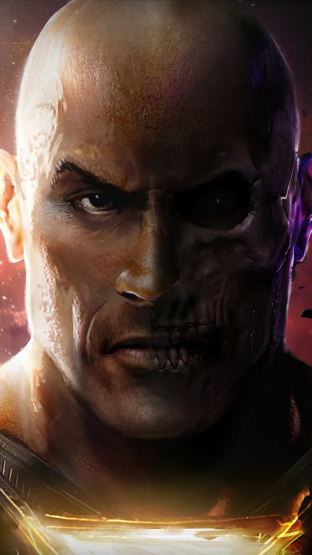 Black Adam from Black Adam movie HD Phone Wallpaper