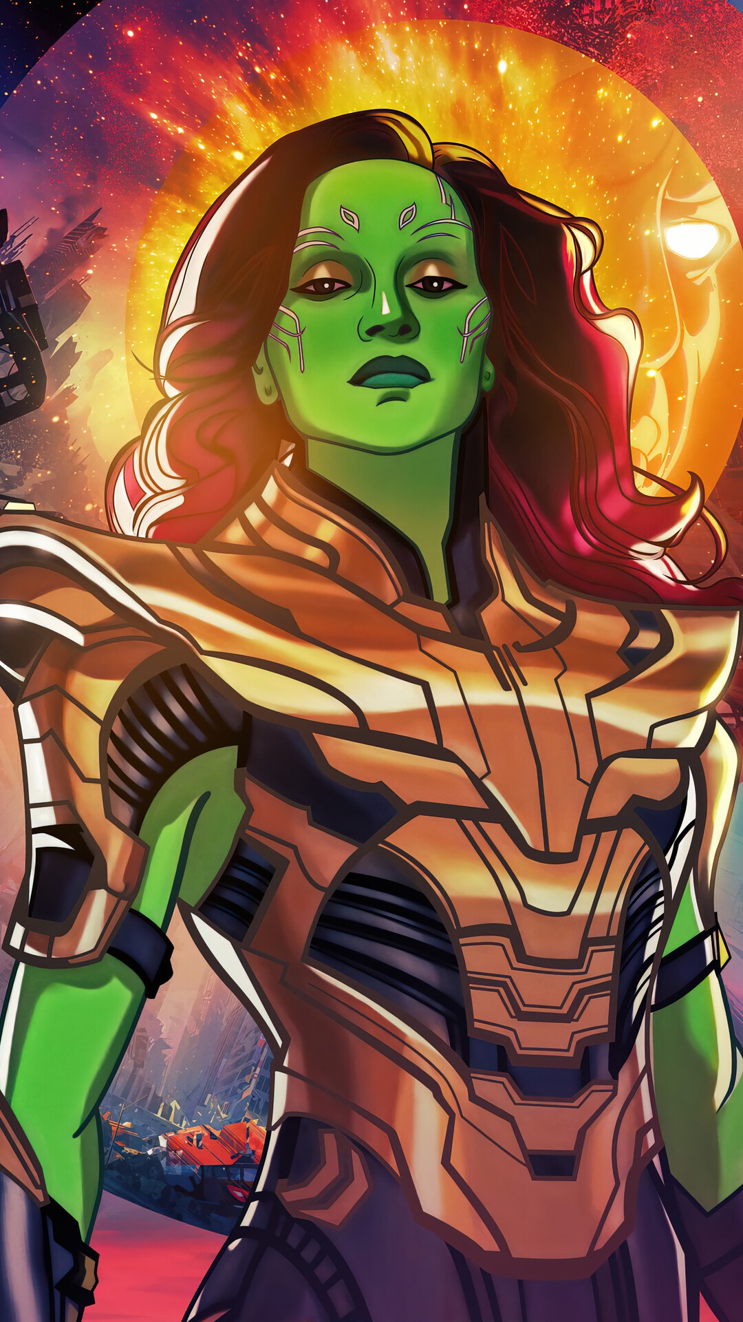 Gamora from What If...? HD Phone Wallpaper