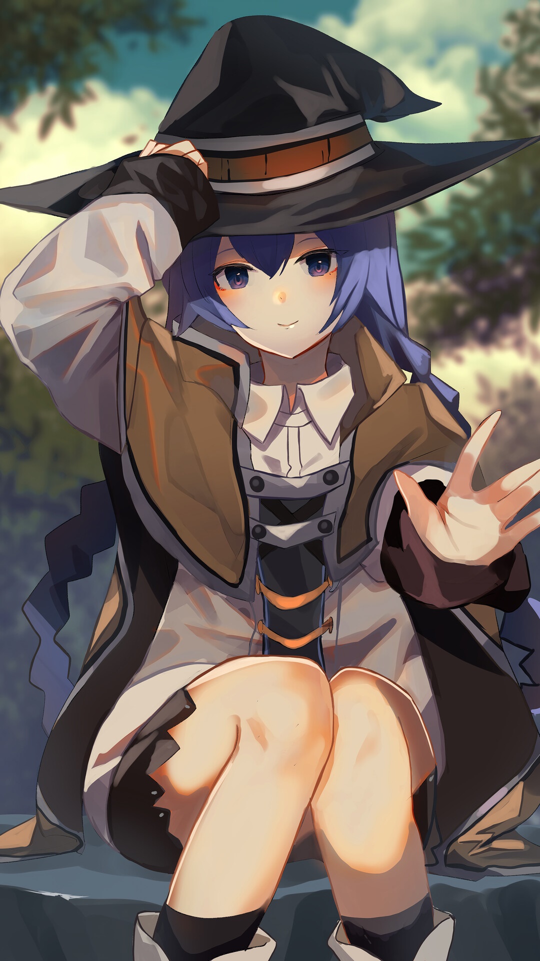 Roxy Migurdia from Mushoku Tensei: Jobless Reincarnation HD Phone Wallpaper