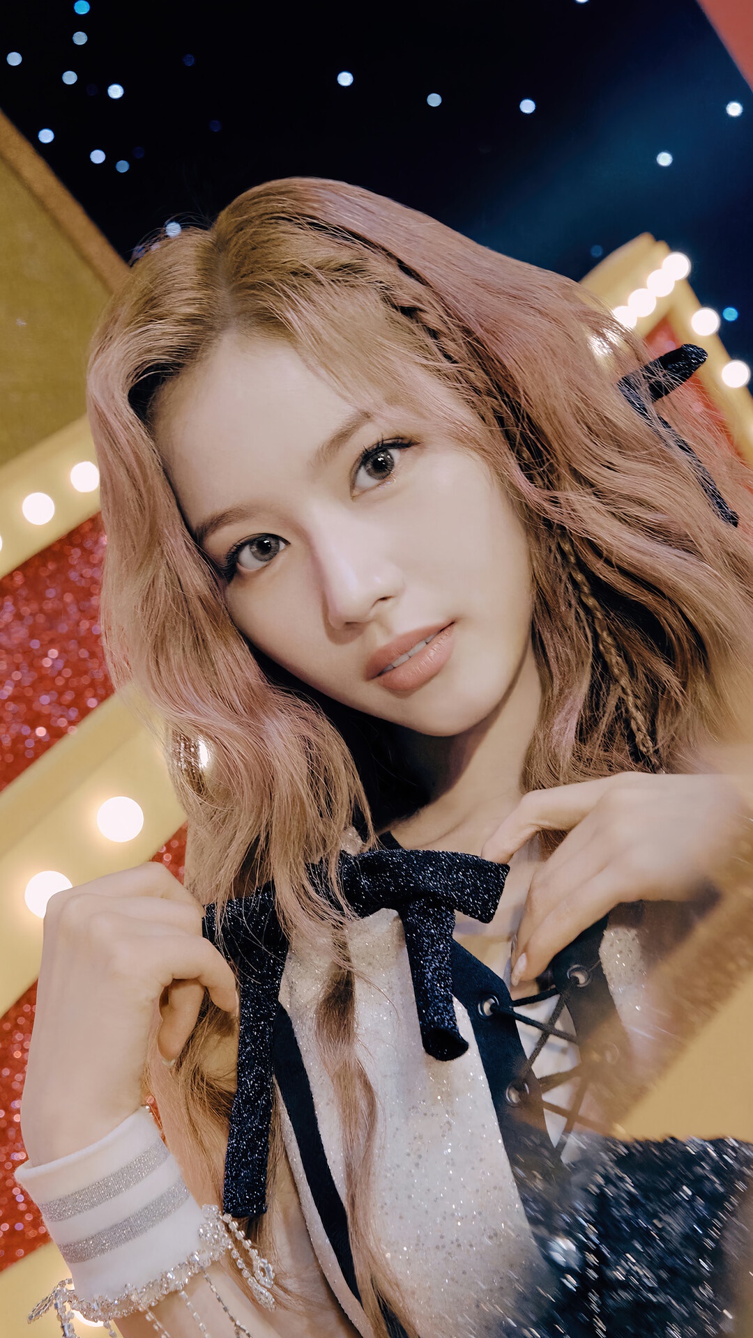 Minatozaki Sana from TWICE in The Feels HD Phone Wallpaper