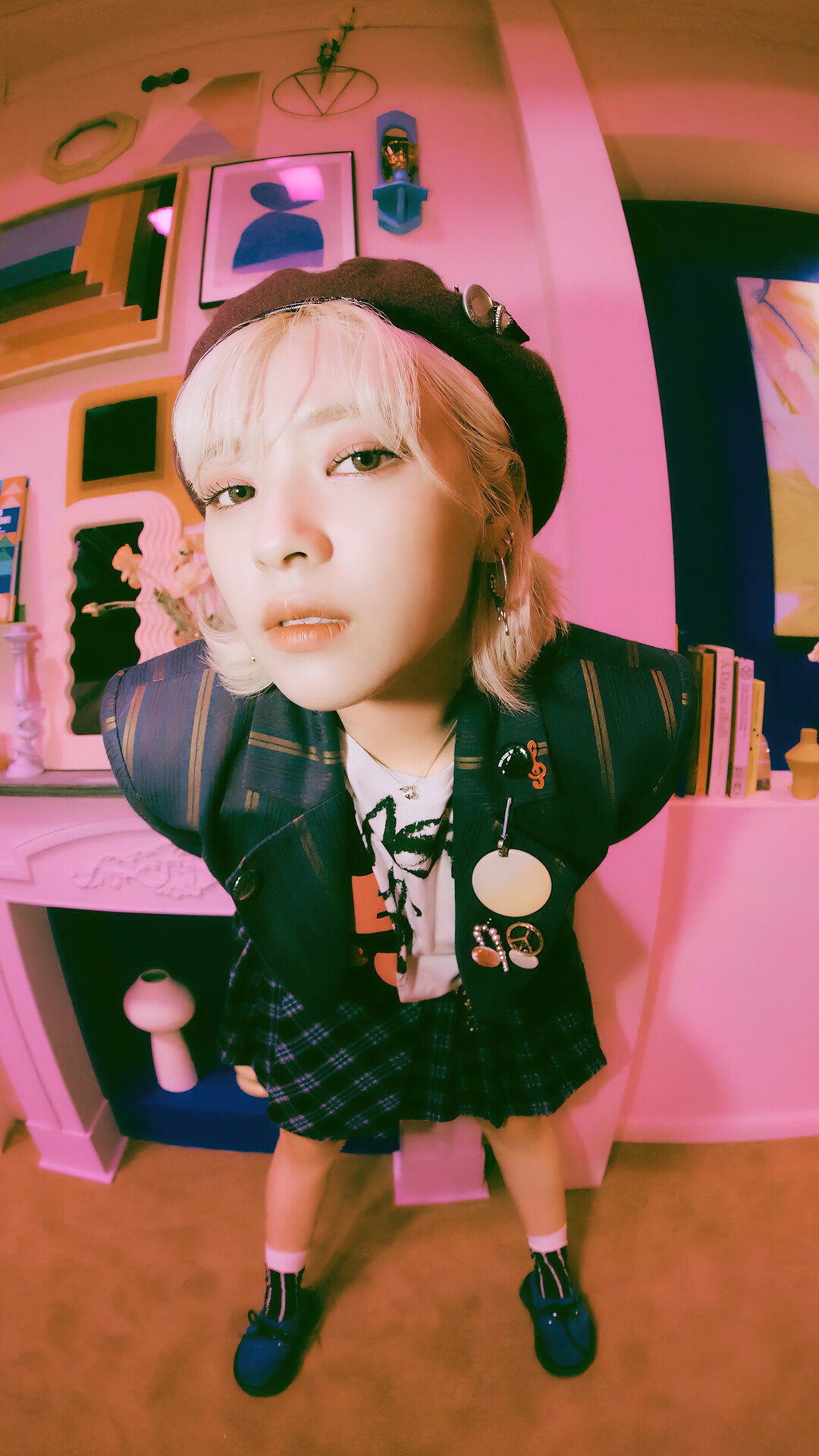 Jeongyeon from TWICE in 'The Feels' concept HD Phone Wallpaper