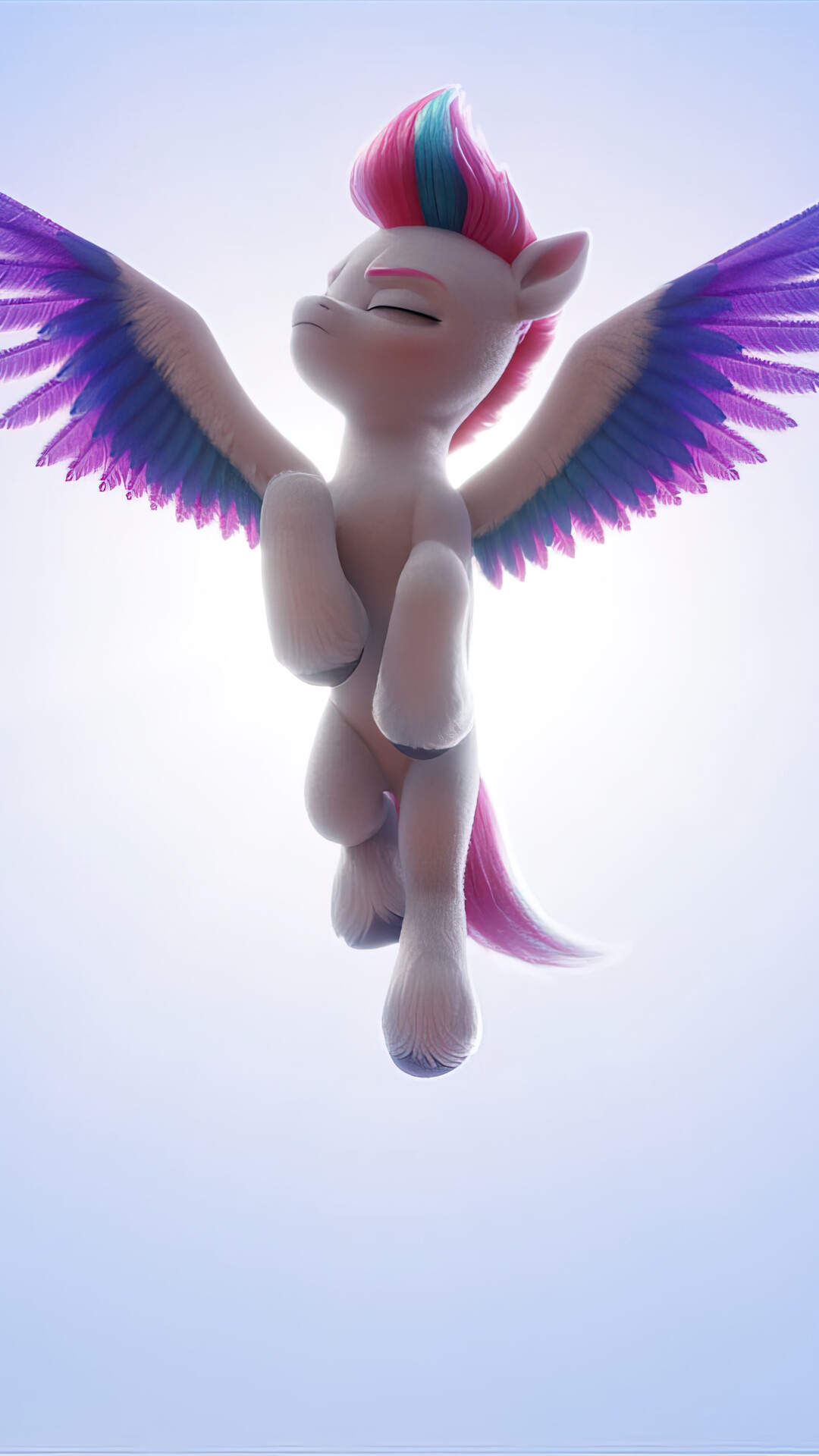 Sunny Starscout from My Little Pony: A New Generation flying HD Phone Wallpaper