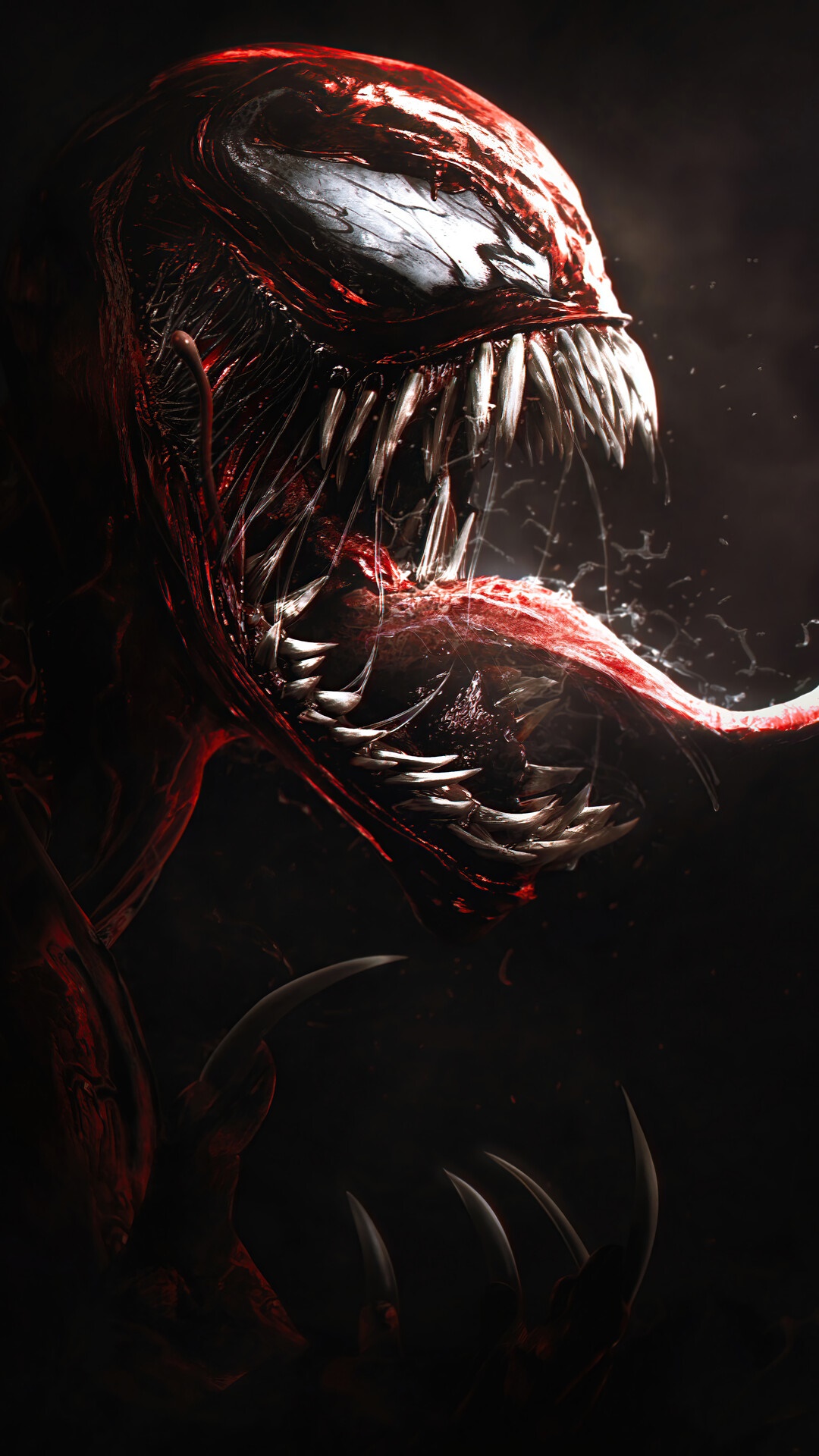 Carnage from Venom: Let There Be Carnage HD Phone Wallpaper
