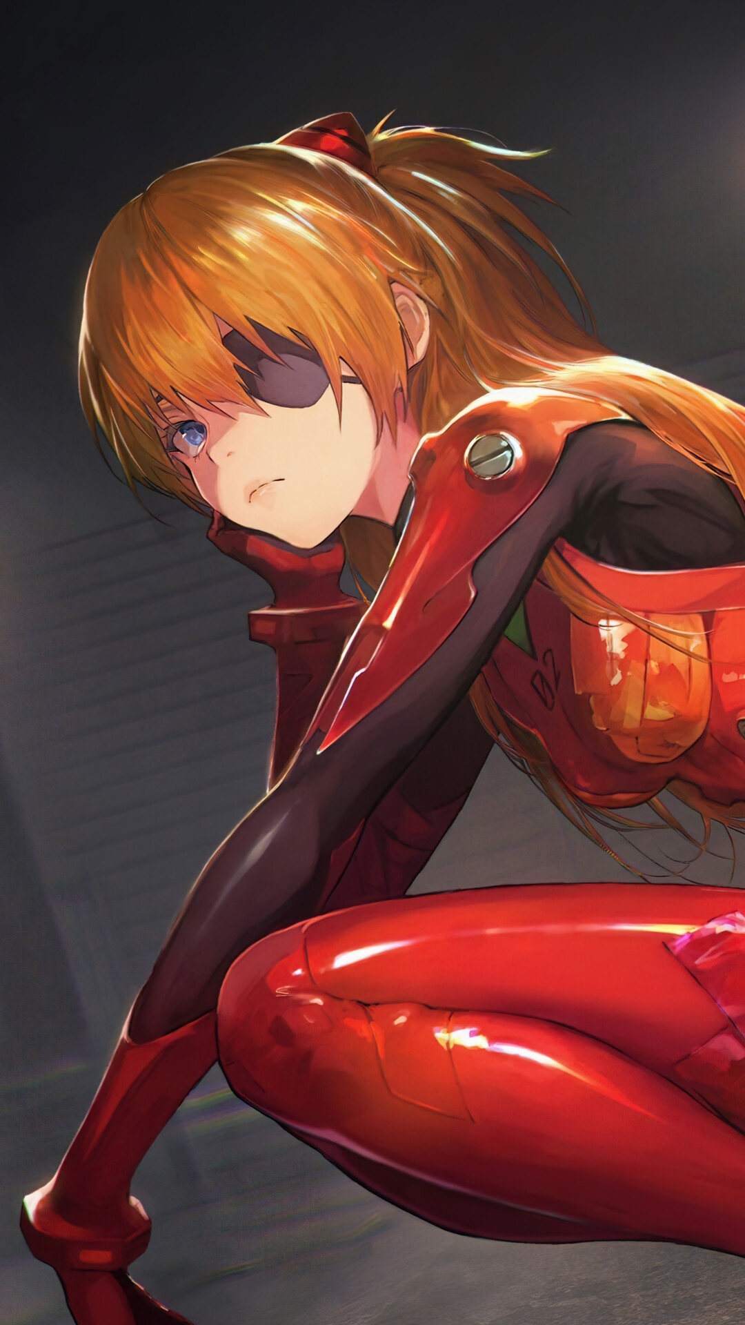 Asuka Langley Soryu from Evangelion HD Phone Wallpaper