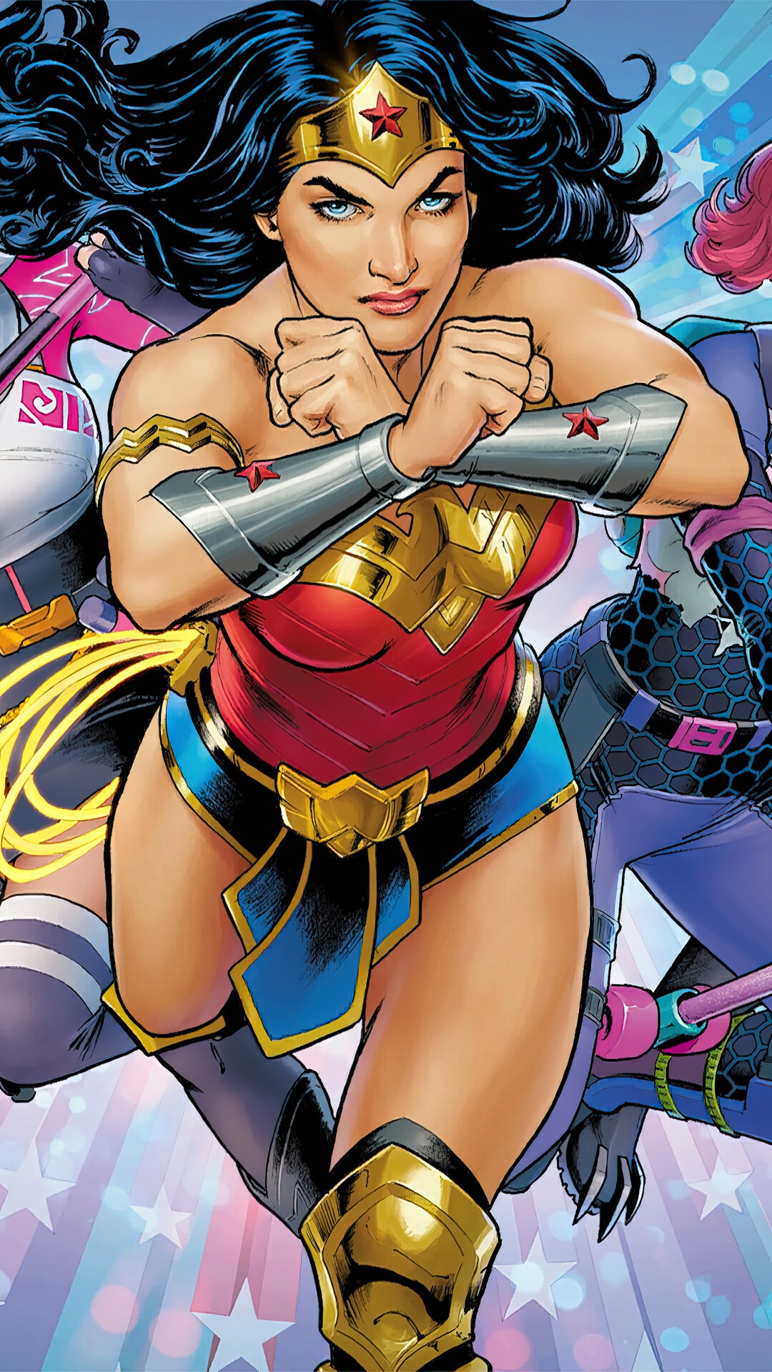 Wonder Woman from Fortnite HD Phone Wallpaper
