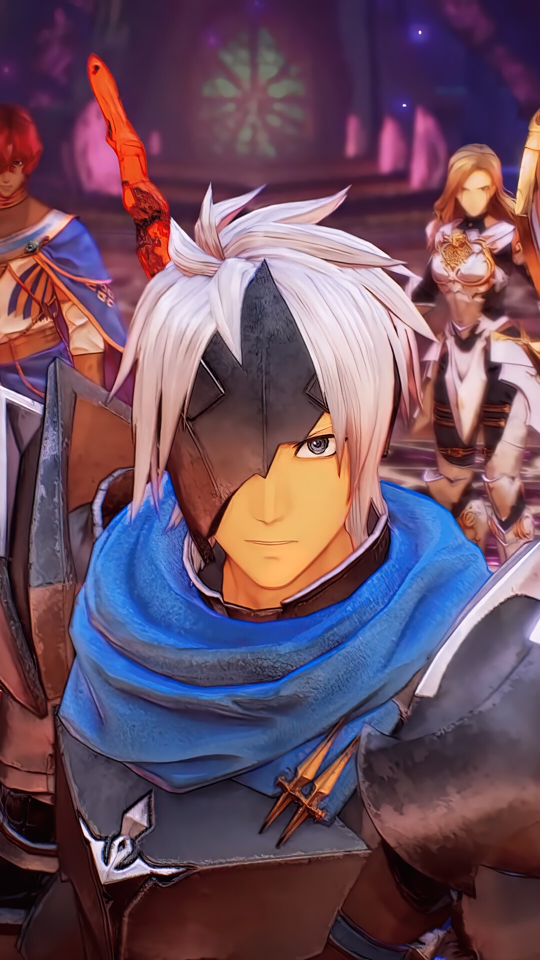 Alphen and party from Tales of Arise HD Phone Wallpaper