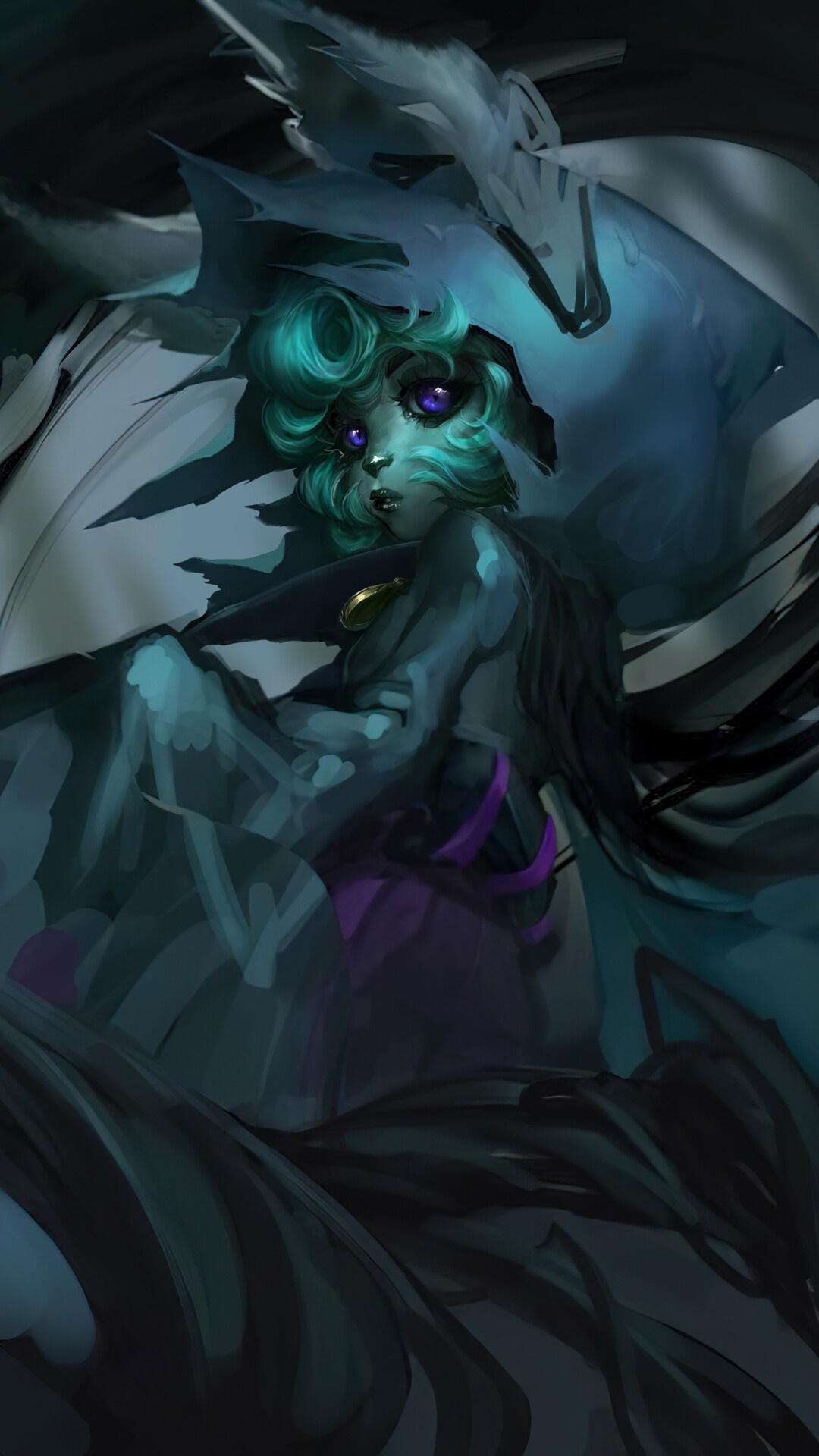 Vex from League of Legends HD Phone Wallpaper