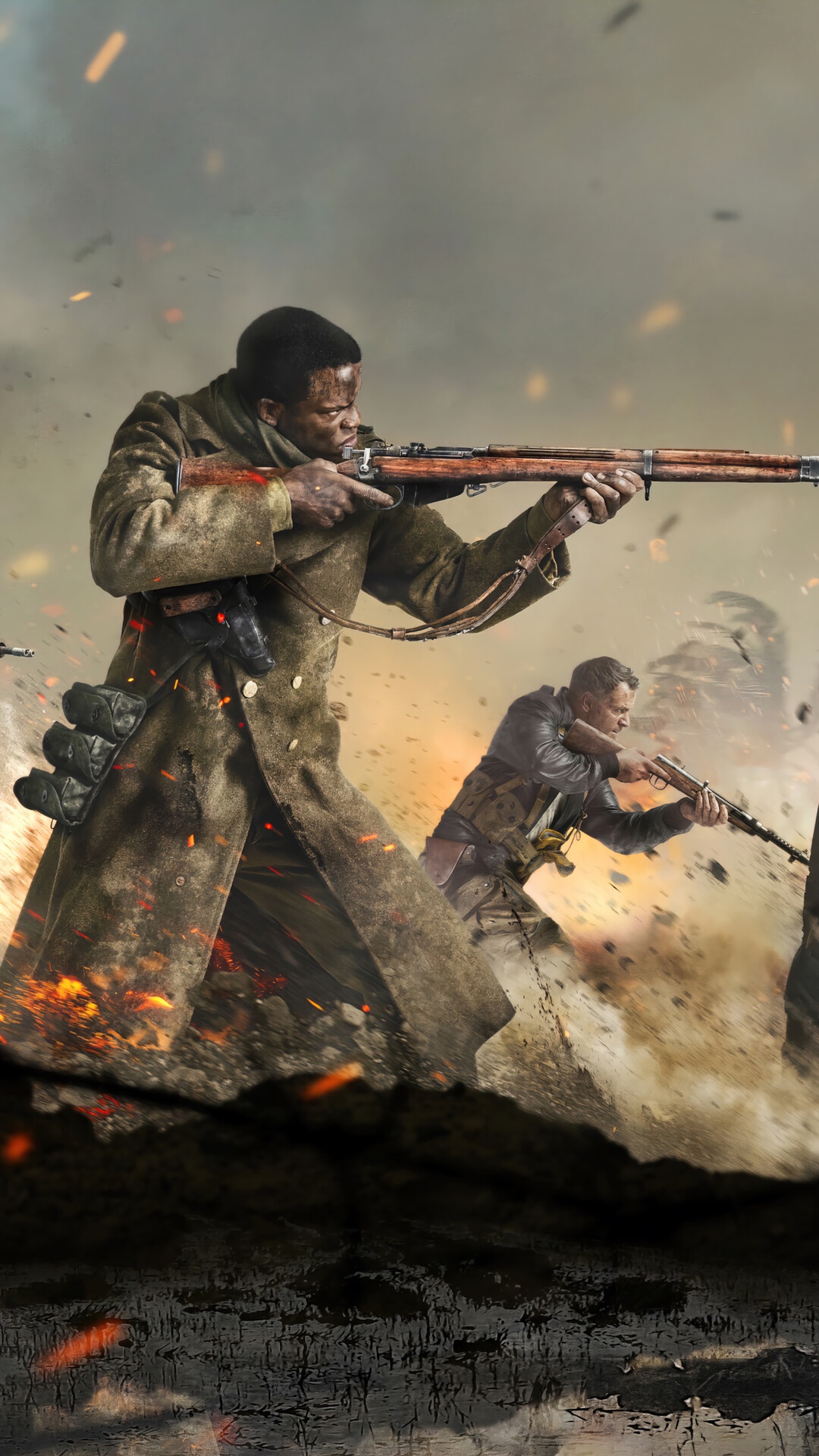 Soldiers in Call of Duty: Vanguard HD Phone Wallpaper