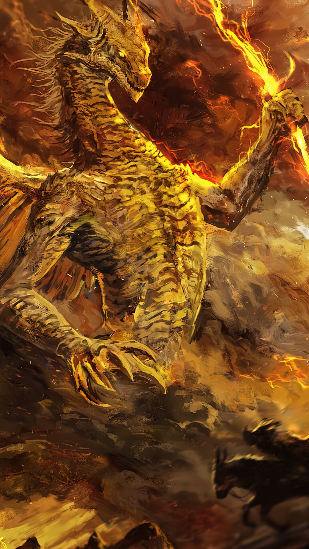 Dragon from Elden Ring HD Phone Wallpaper