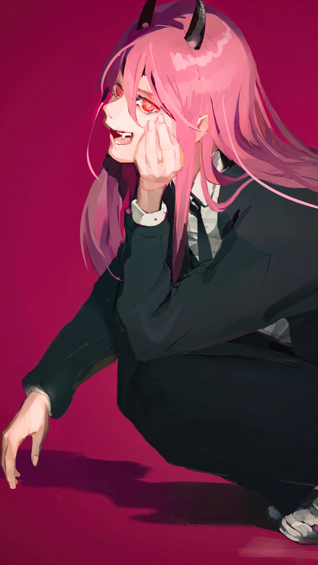 Power from Chainsaw Man HD Phone Wallpaper