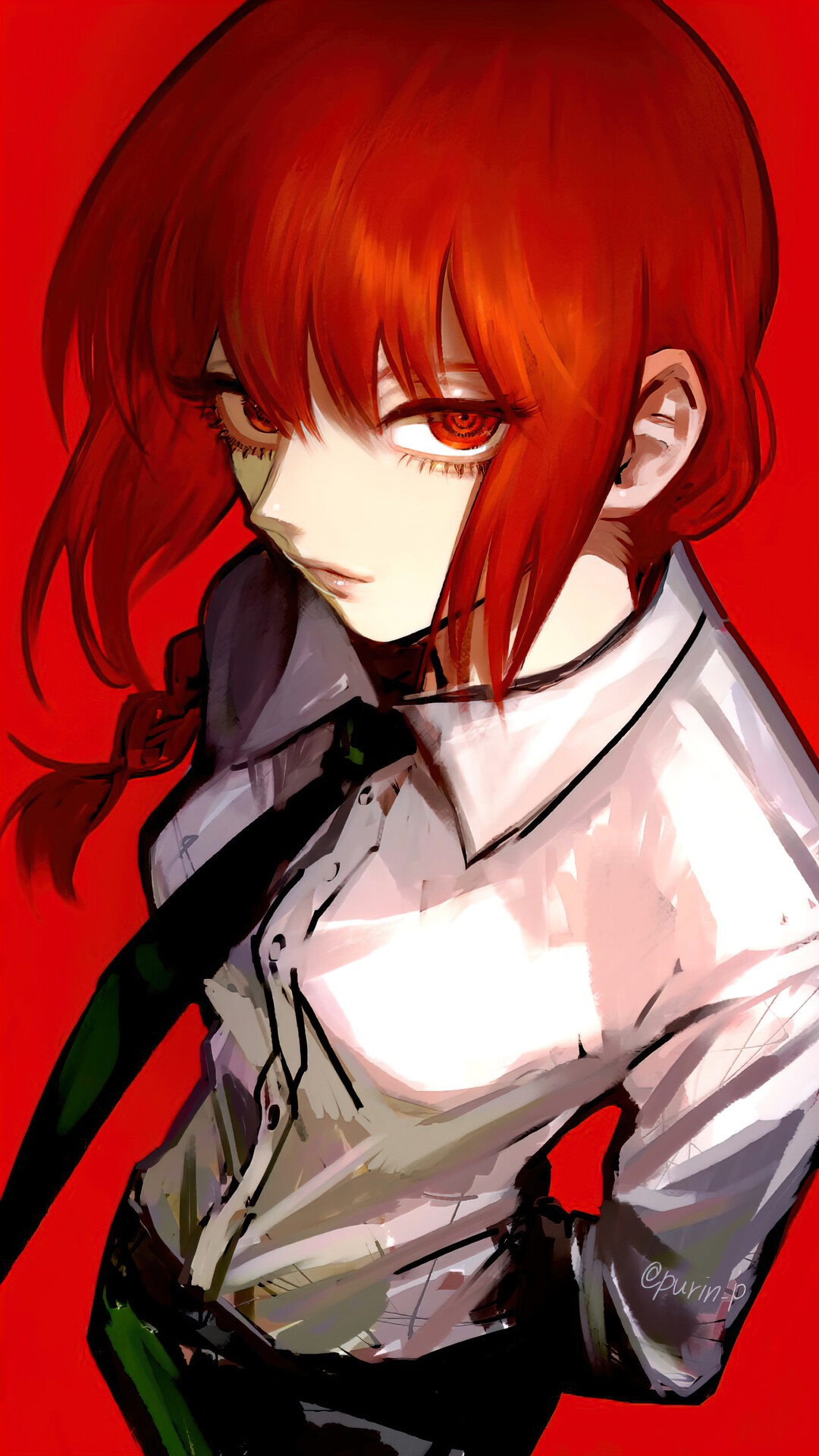 Makima from Chainsaw Man HD Phone Wallpaper
