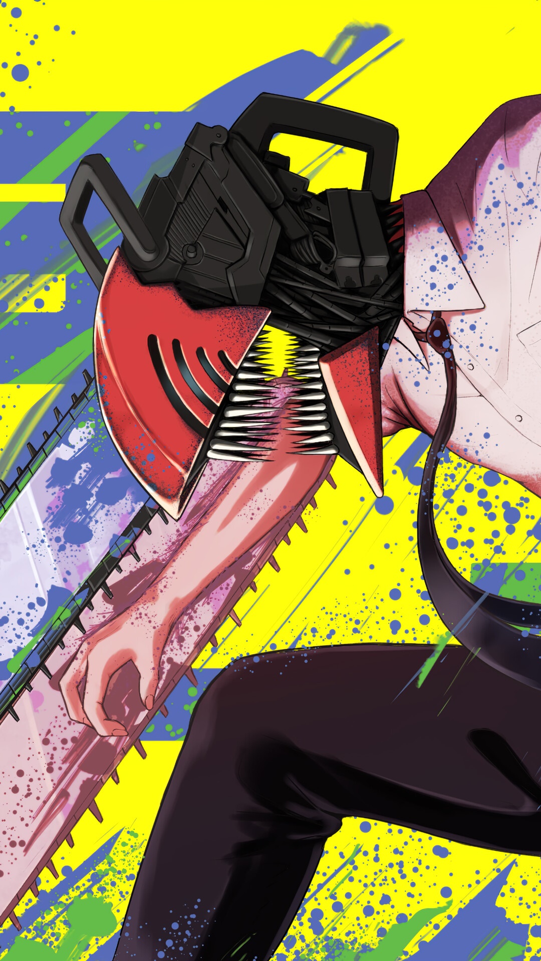 Chainsaw Man Denji HD Phone Wallpaper