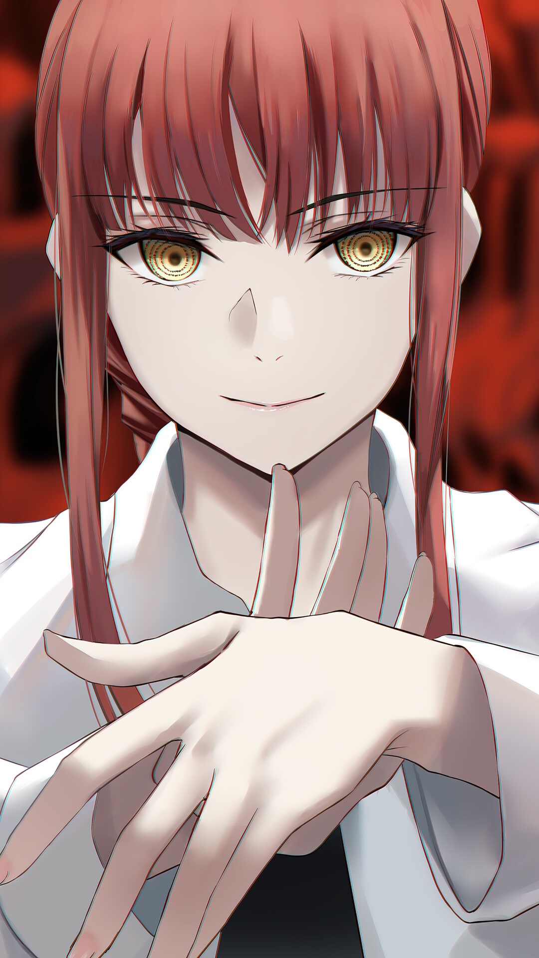 Makima from Chainsaw Man HD Phone Wallpaper