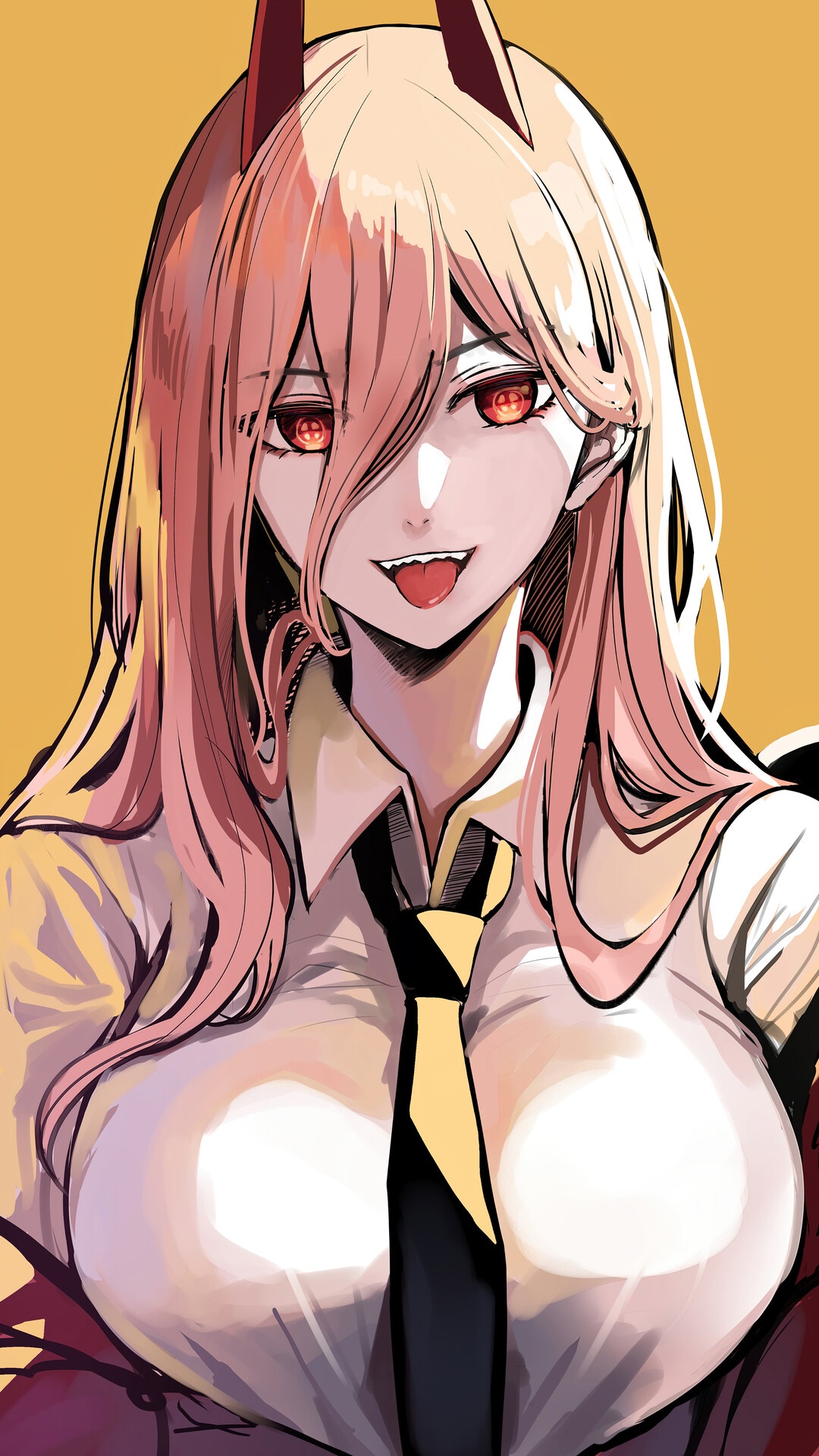 Power from Chainsaw Man HD Phone Wallpaper