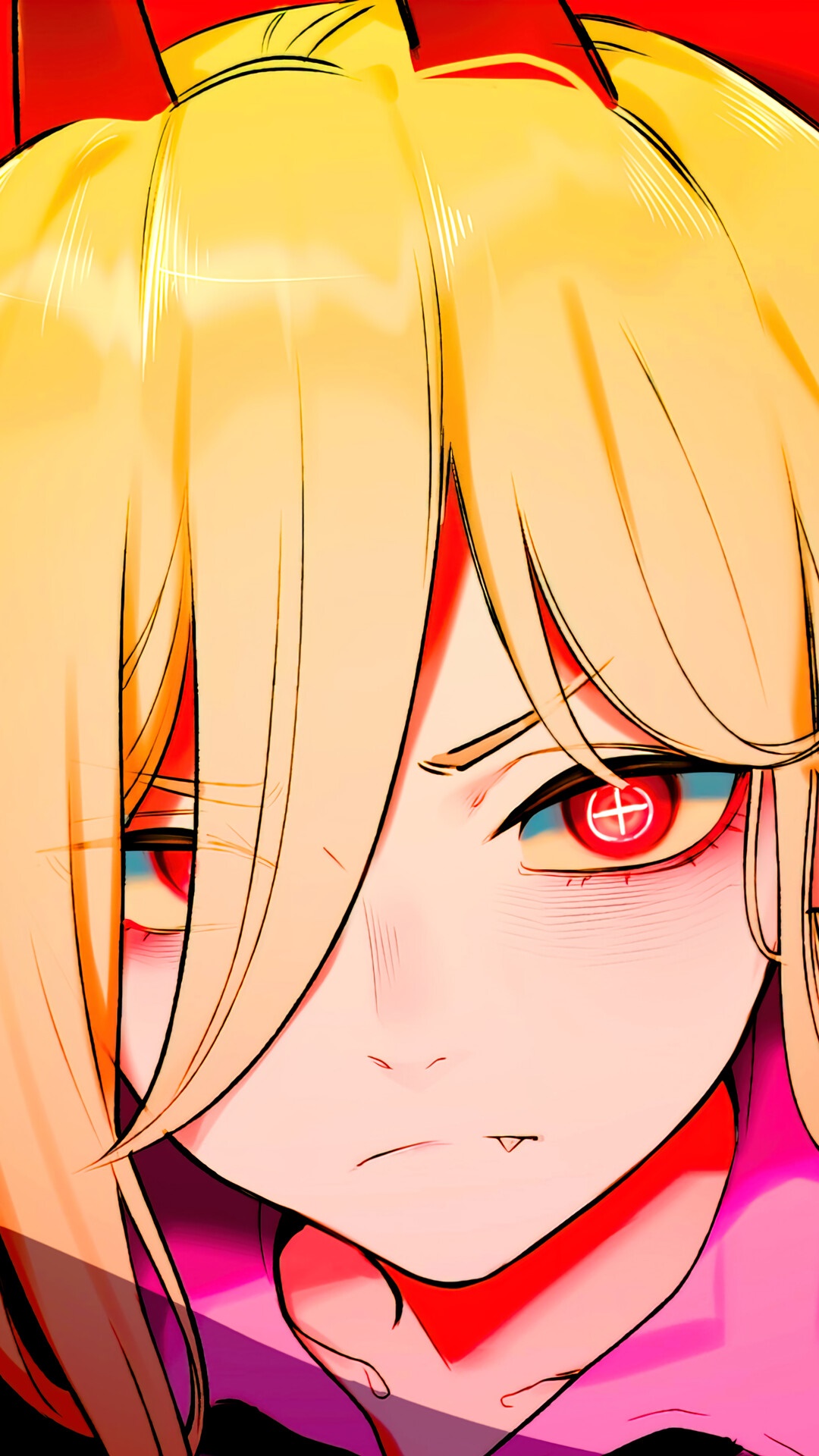 Power from Chainsaw Man Anime HD Phone Wallpaper
