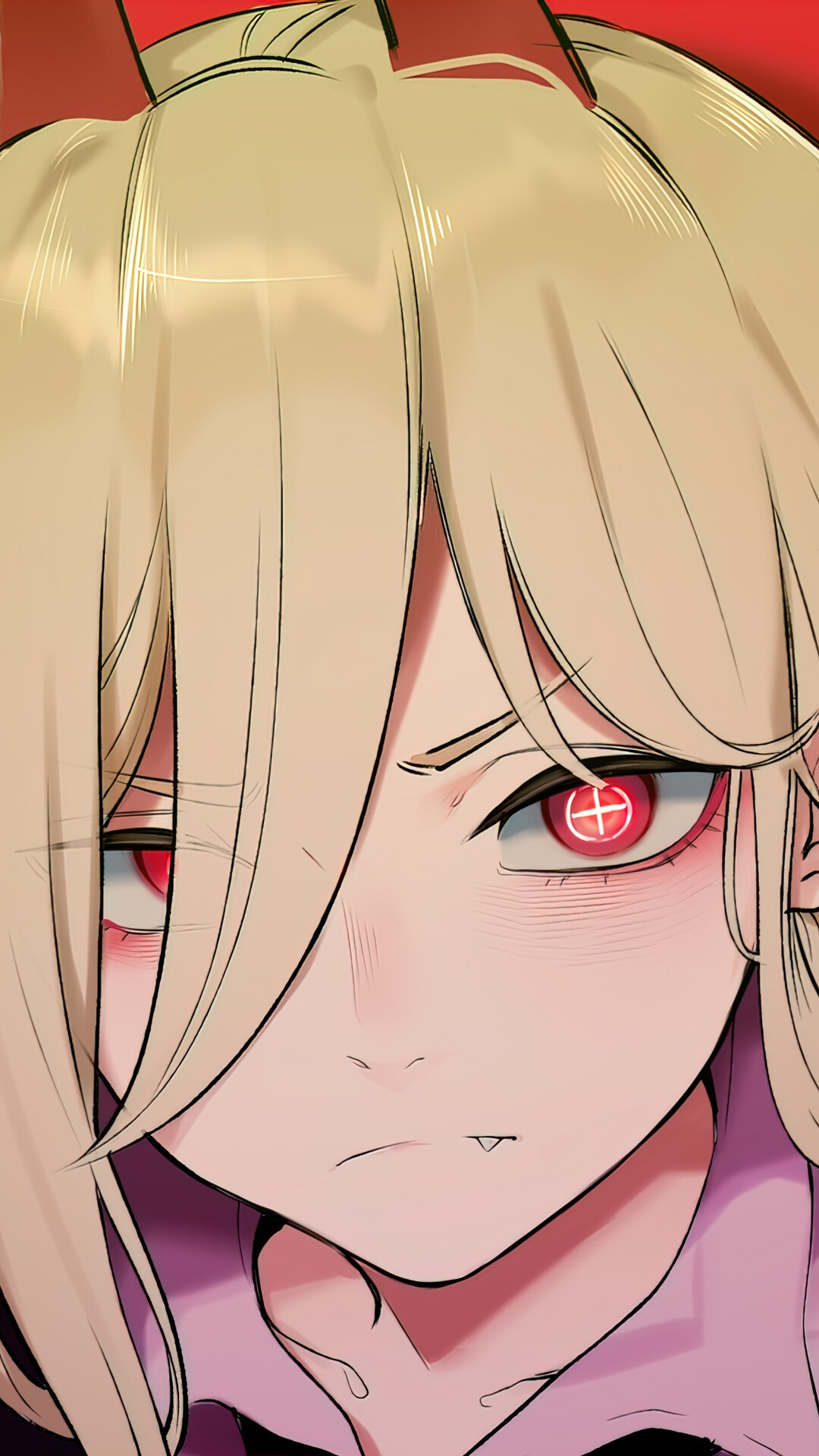 Power from Chainsaw Man HD Phone Wallpaper