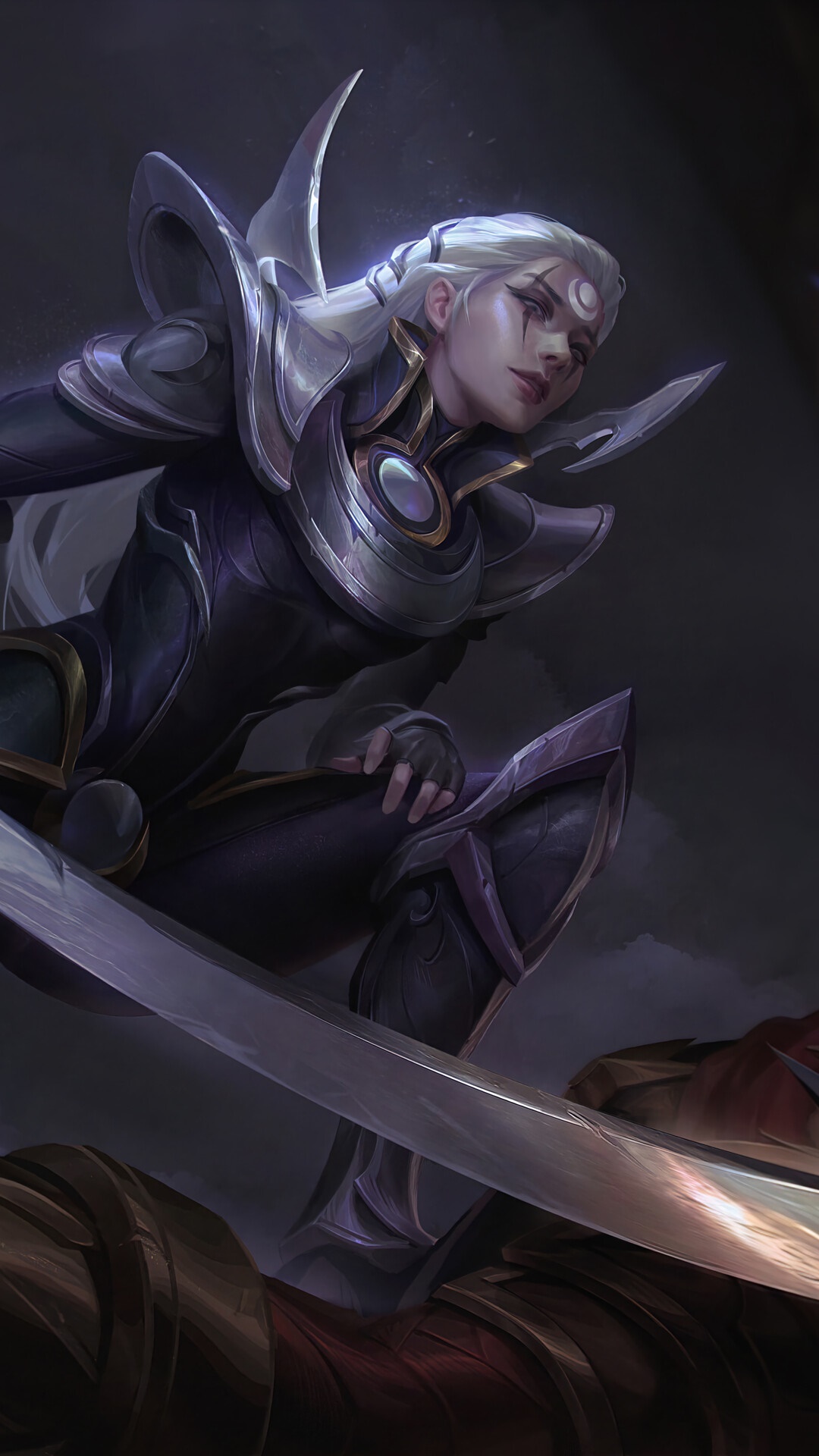 Diana from League of Legends HD Phone Wallpaper