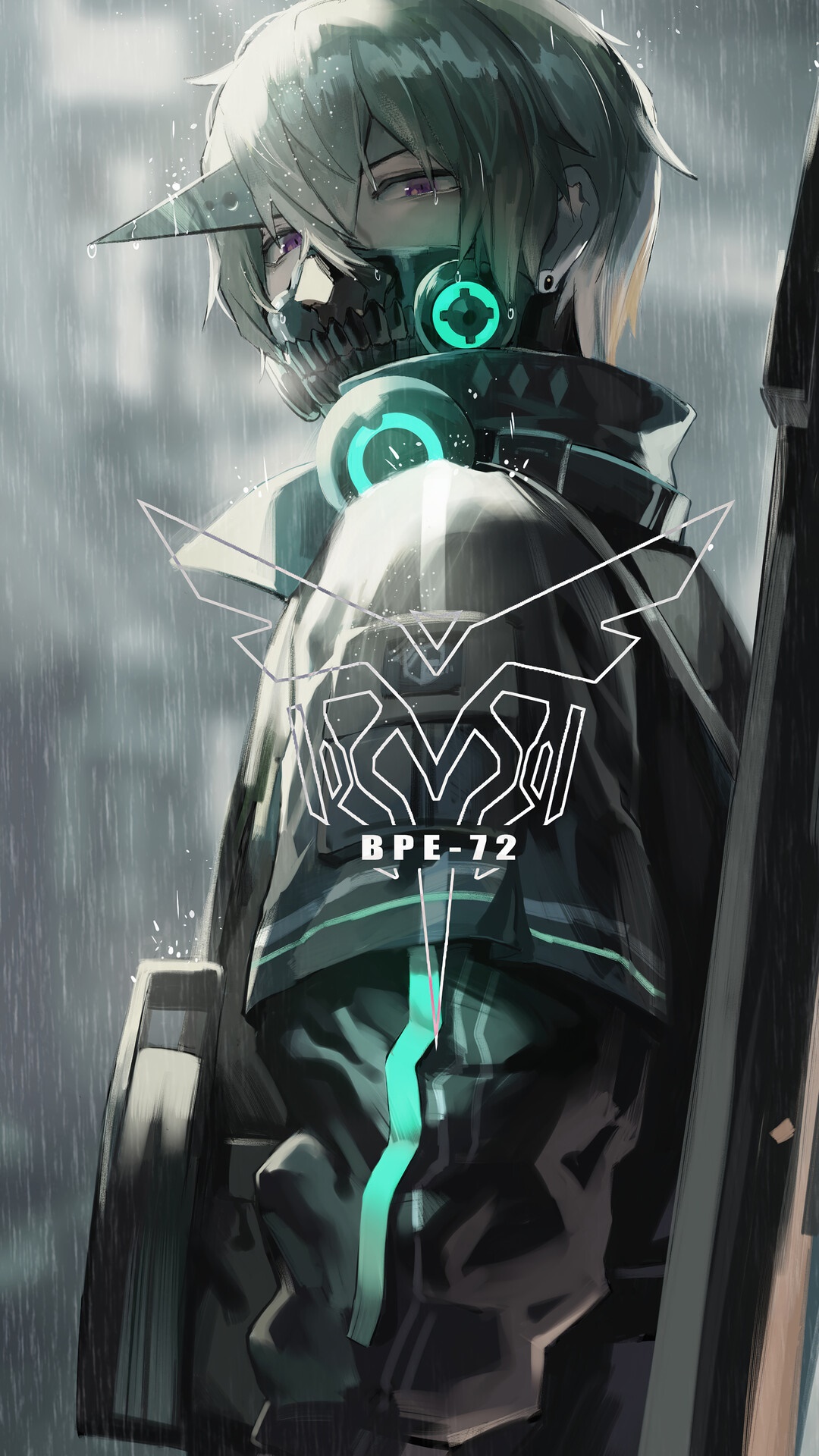 Punishing Gray Raven Character in Futuristic Gear HD Phone Wallpaper