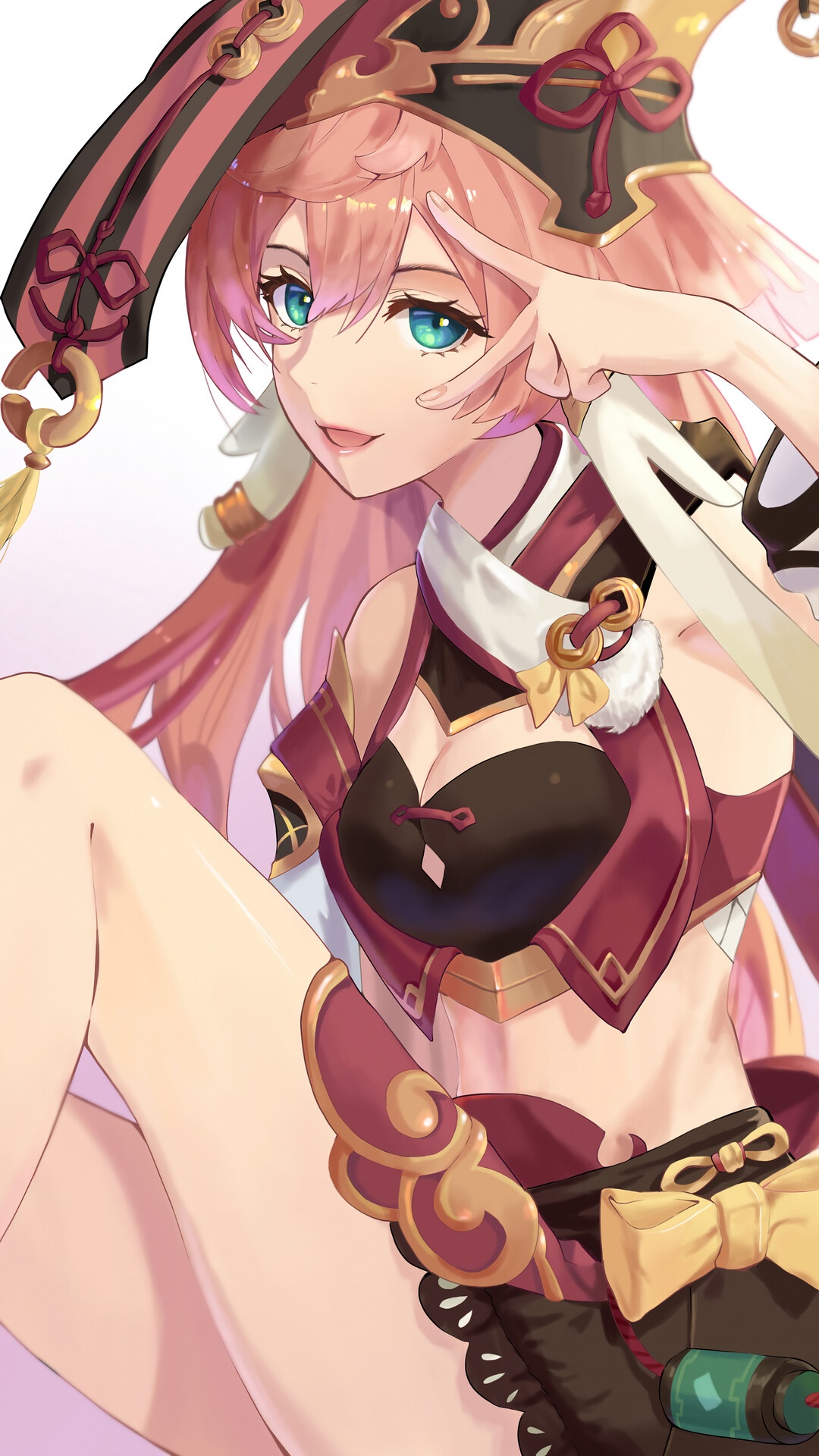 Yanfei from Genshin Impact HD Phone Wallpaper