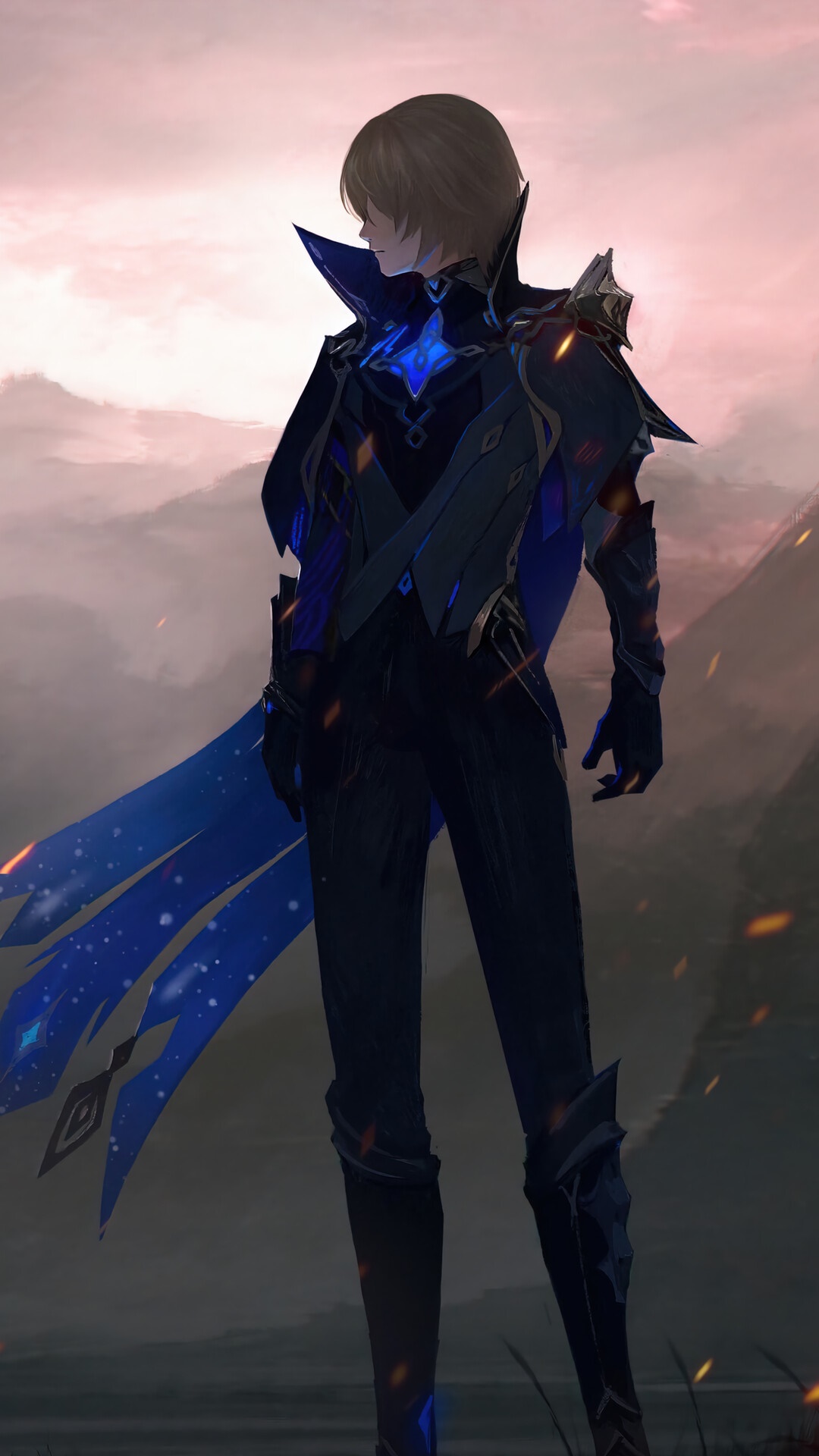 Dainsleif from Genshin Impact HD Phone Wallpaper