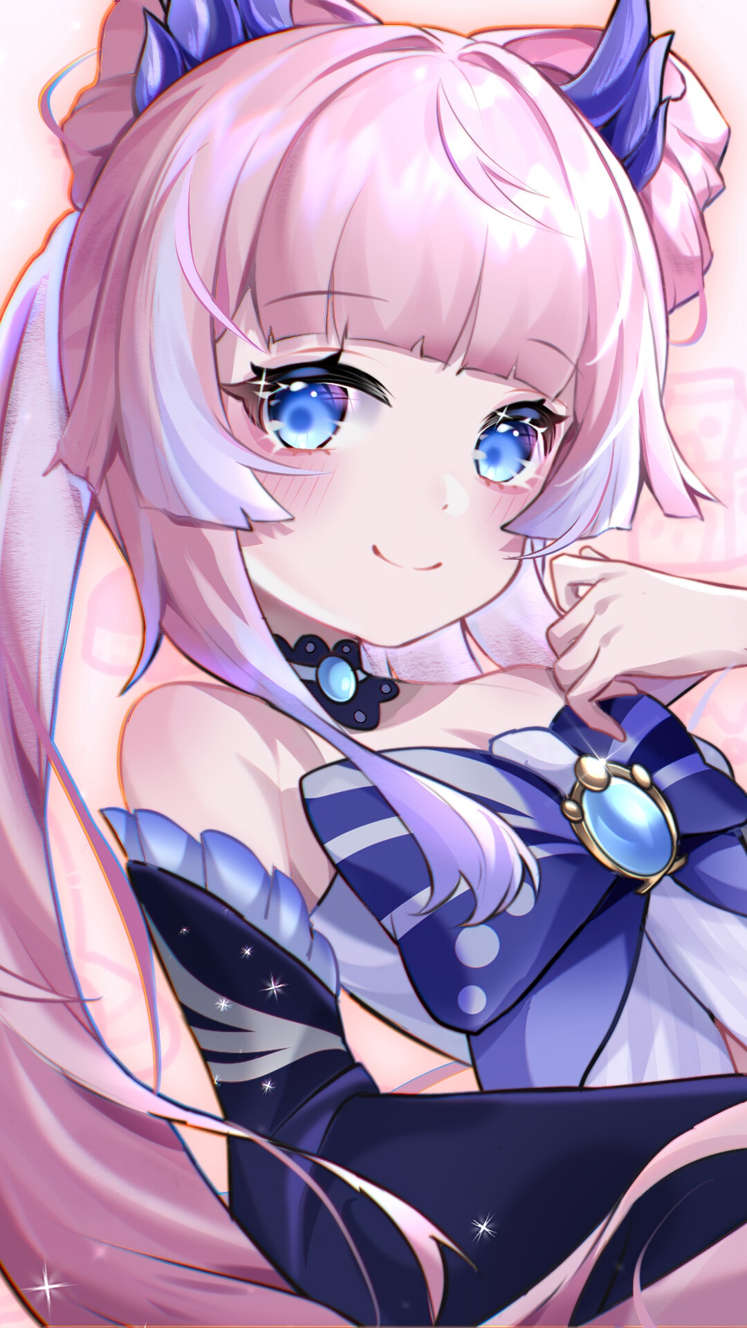 Sangonomiya Kokomi from Genshin Impact HD Phone Wallpaper