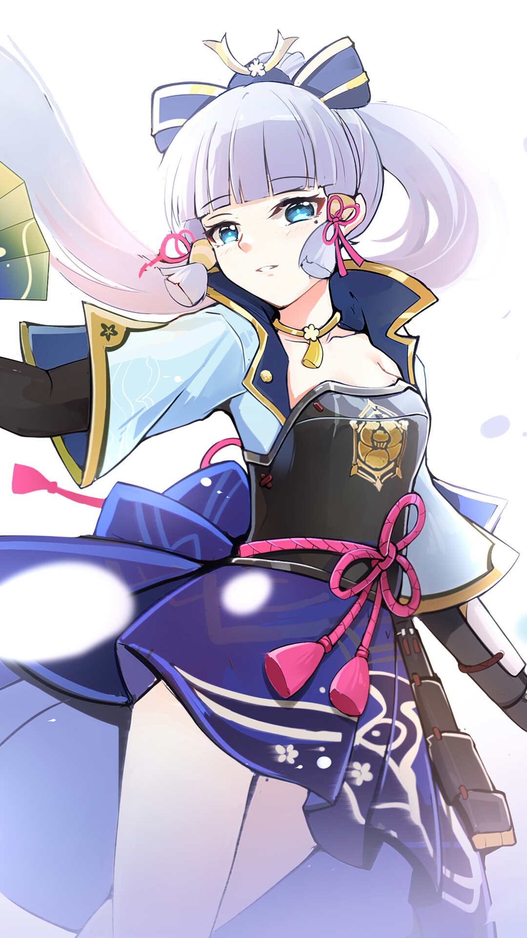Kamisato Ayaka from Genshin Impact HD Phone Wallpaper