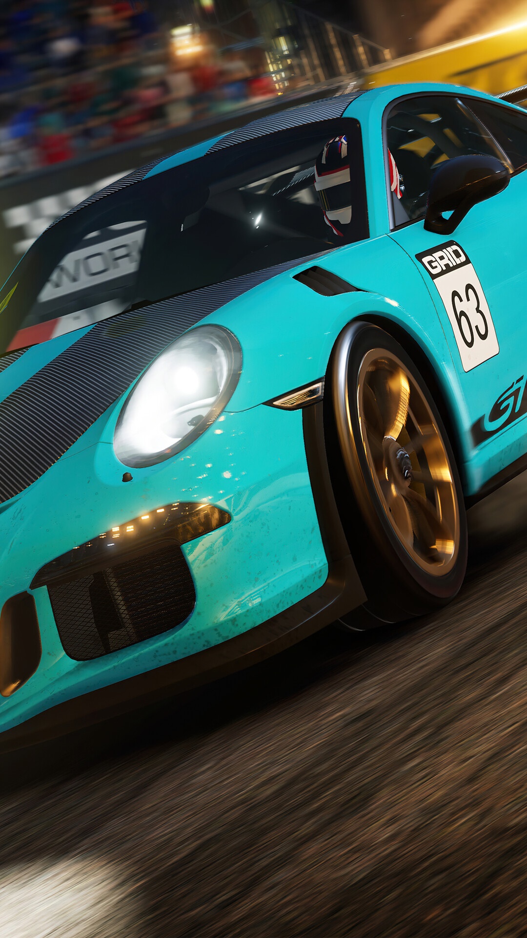 Grid Legends Porsche 911 GT3 R Race Car HD Phone Wallpaper