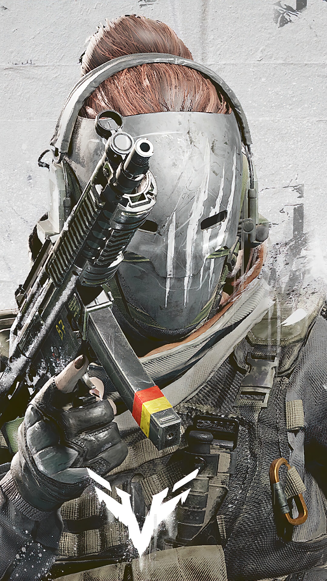 Character from Tom Clancy's XDefiant holding a gun HD Phone Wallpaper