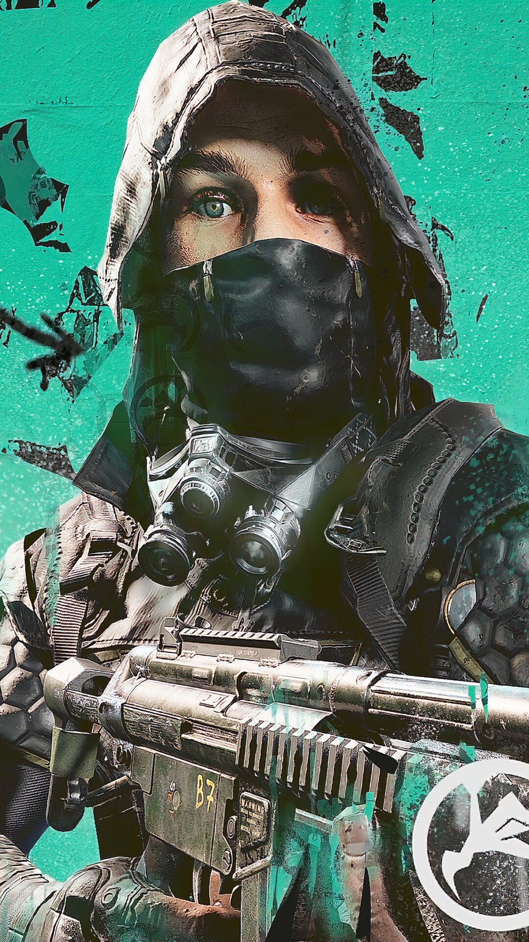 Character from Tom Clancy's XDefiant holding a rifle HD Phone Wallpaper