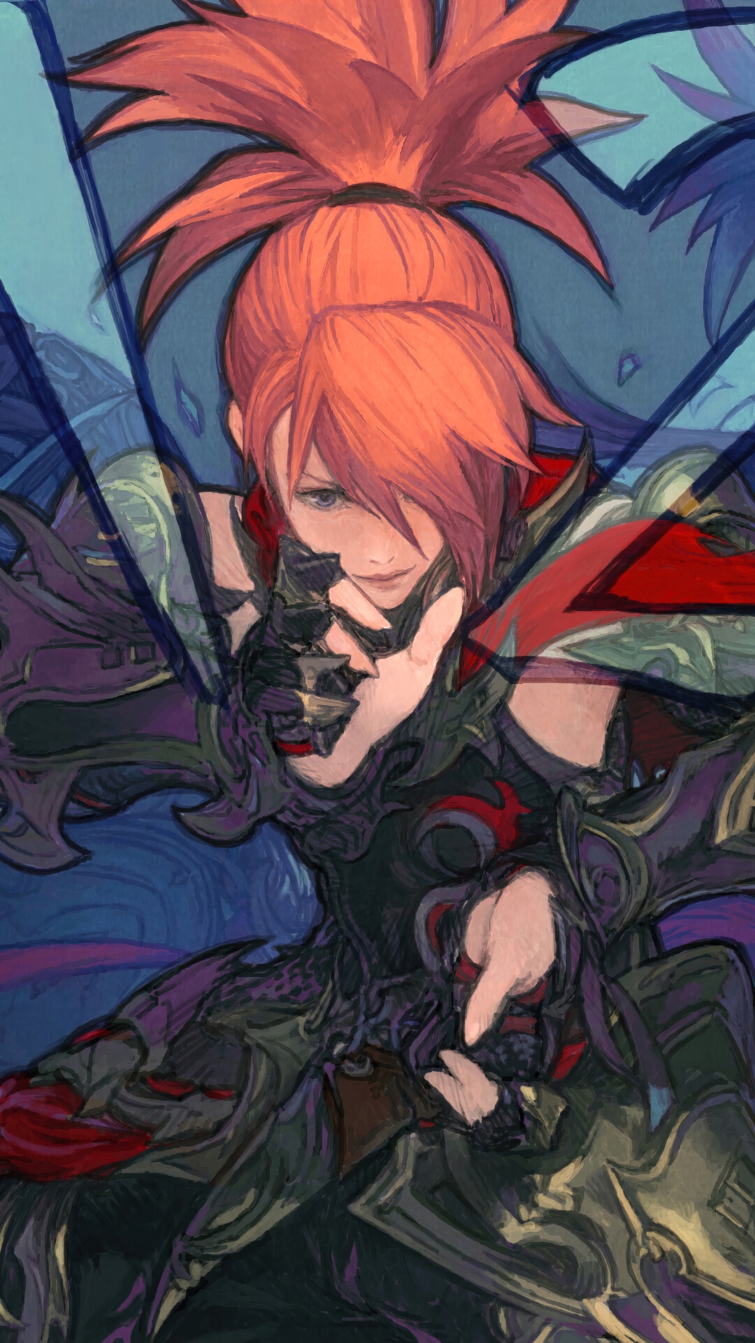 Character from Final Fantasy XIV Online HD Phone Wallpaper