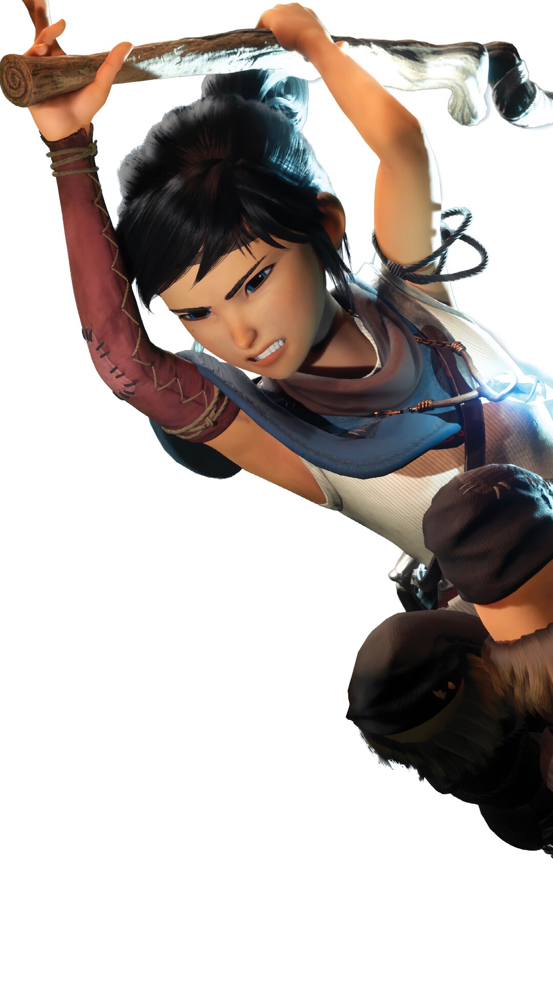 Kena from Kena: Bridge of Spirits HD Phone Wallpaper