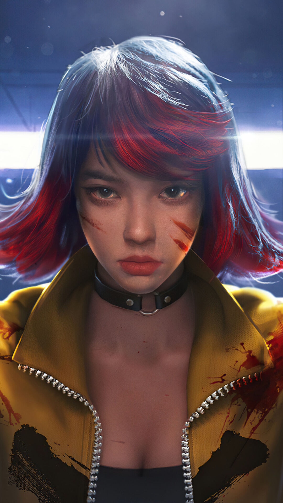 K (Kelly) from Garena Free Fire HD Phone Wallpaper