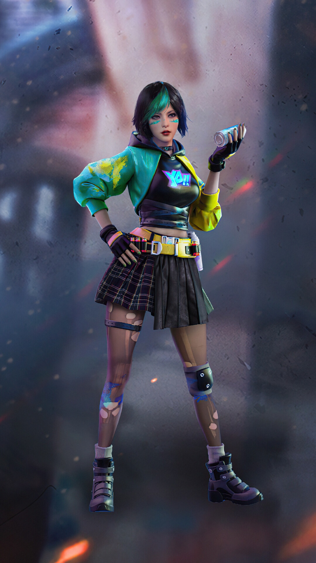 Character from Garena Free Fire HD Phone Wallpaper