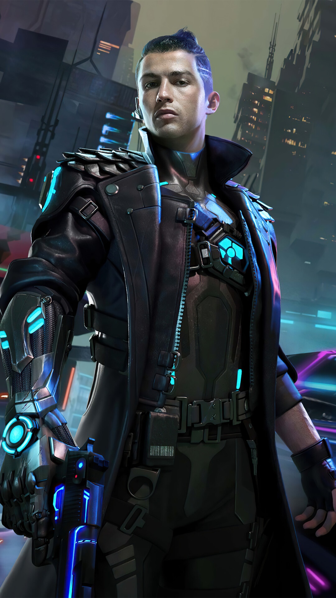 Chrono from Garena Free Fire HD Phone Wallpaper