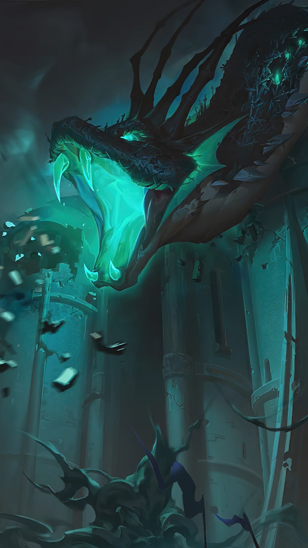 The Serpent from Legends of Runeterra HD Phone Wallpaper