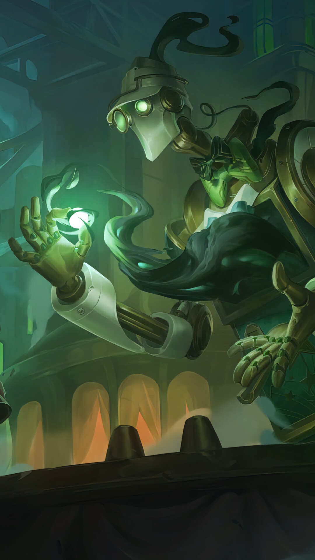 Viktor from Legends of Runeterra HD Phone Wallpaper