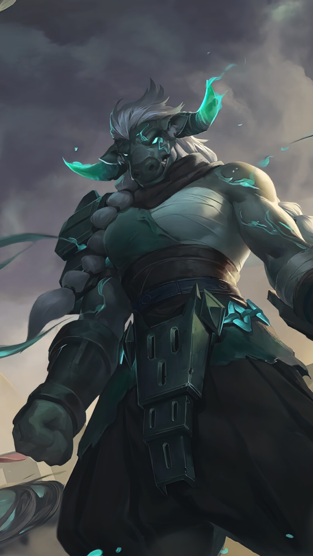 Aatrox from League of Legends HD Phone Wallpaper