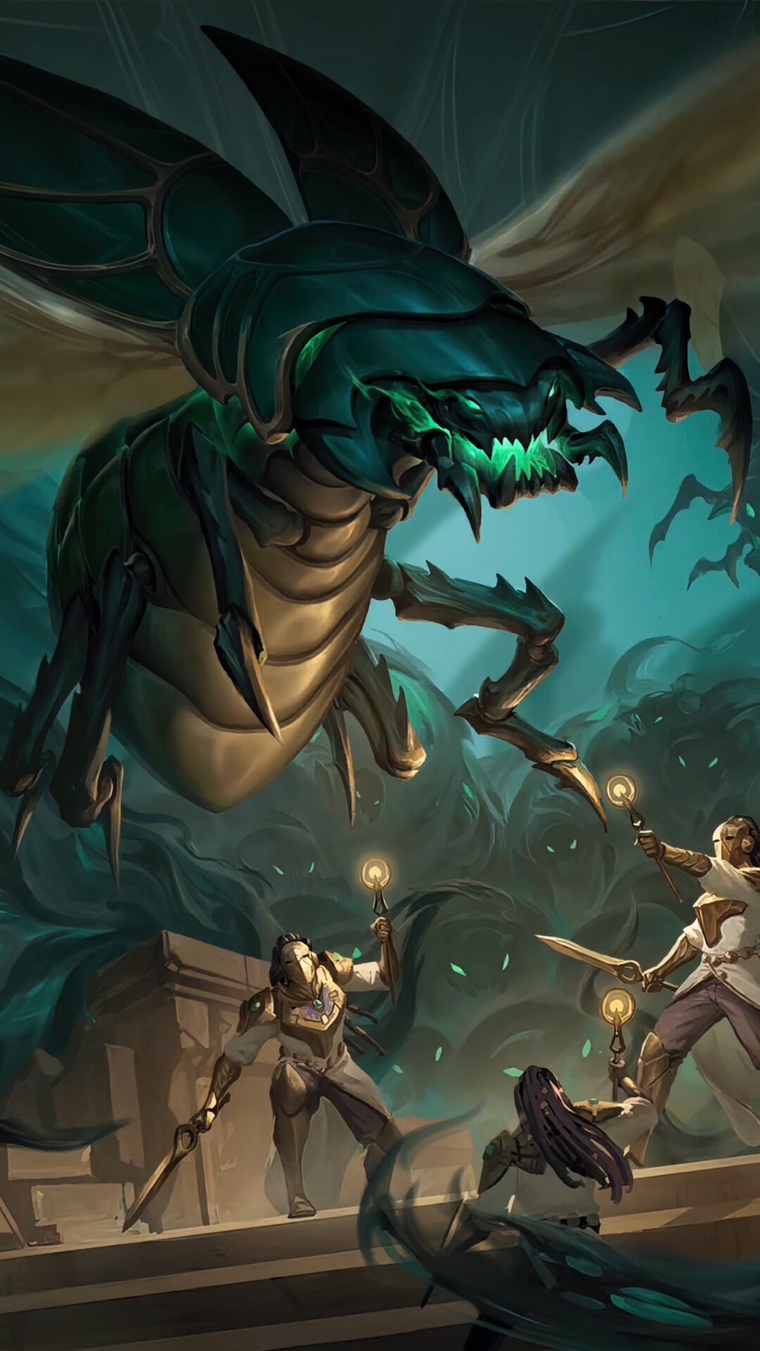 Scuttlegeist from Legends of Runeterra HD Phone Wallpaper